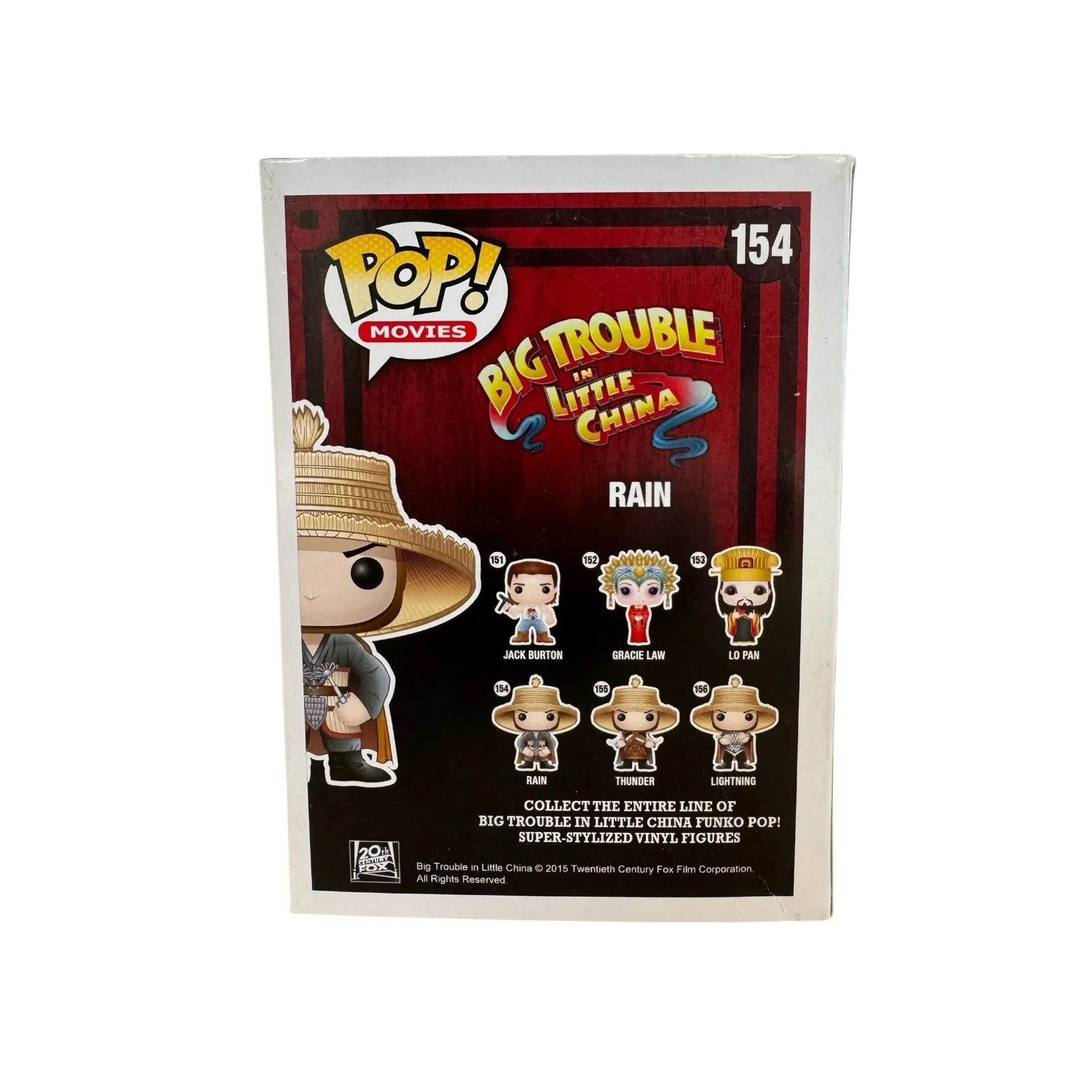 Rain Funko Pop! #154 Big Trouble In Little China - Condition 7/10 - Image 3