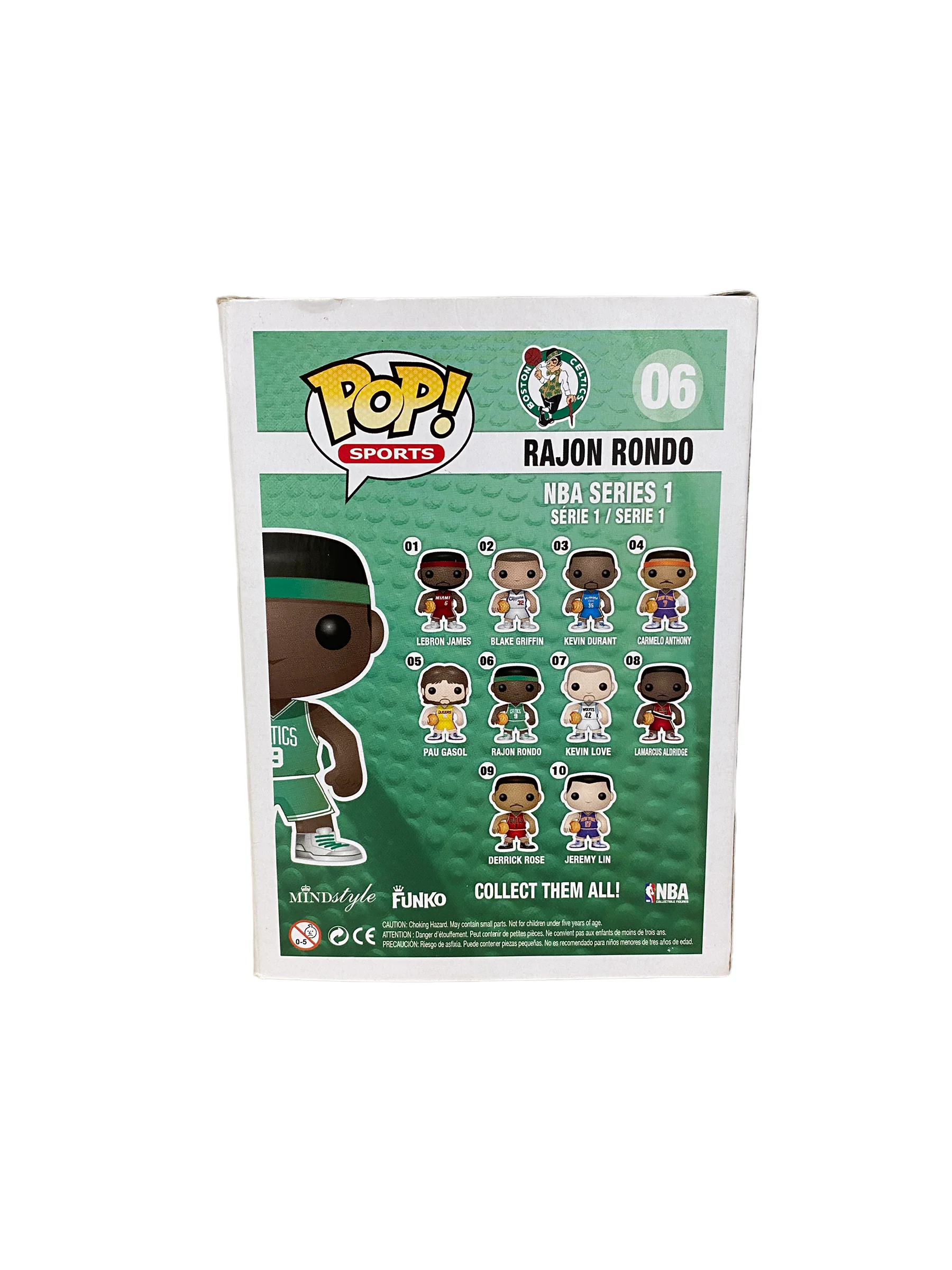Rajon Rondo #06 Funko Pop! - NBA - 2012 Pop! - Mindstyle - Condition 8/10 - Image 3