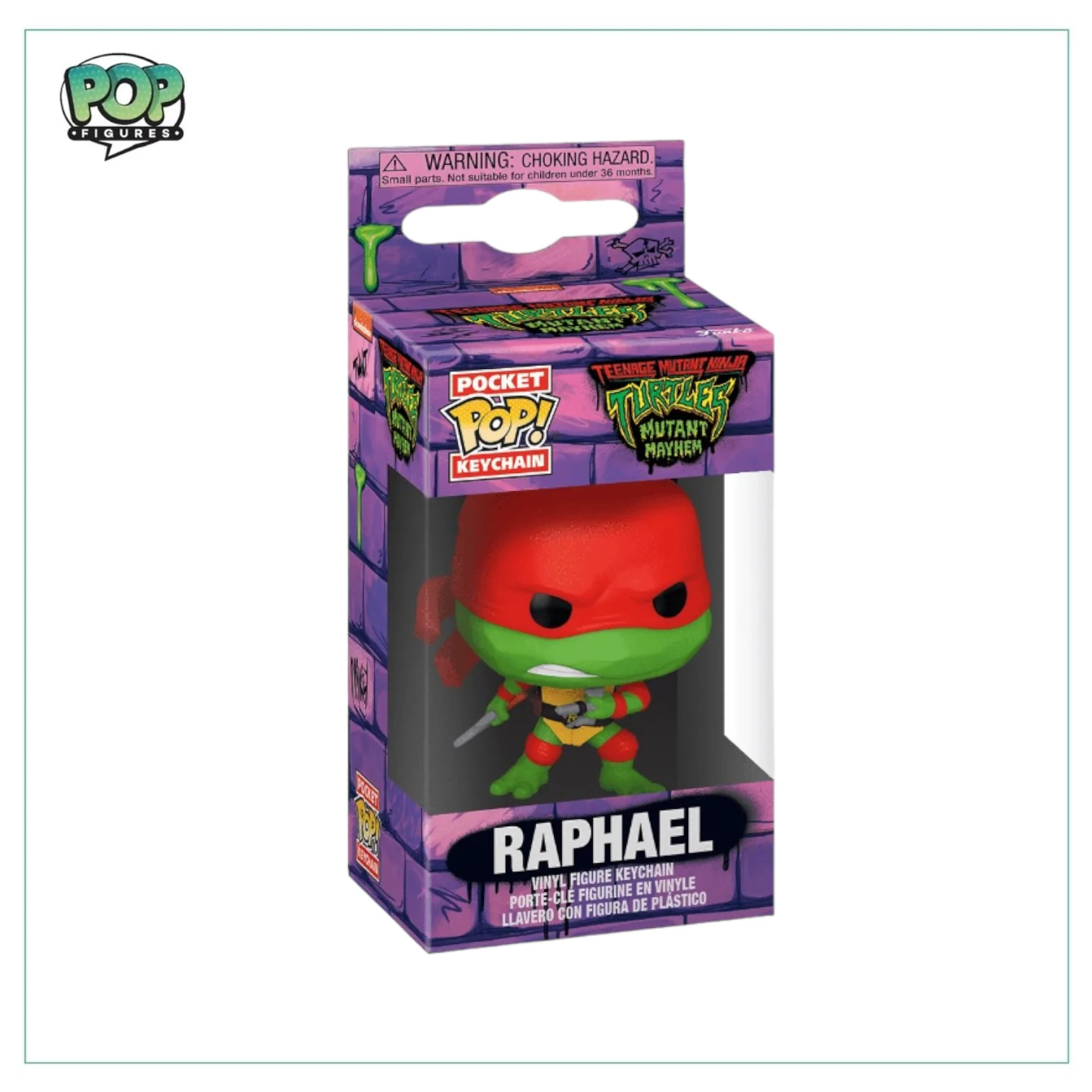 Raphael Funko Pocket Pop! Keychain - Teenage Mutant Ninja Turtles