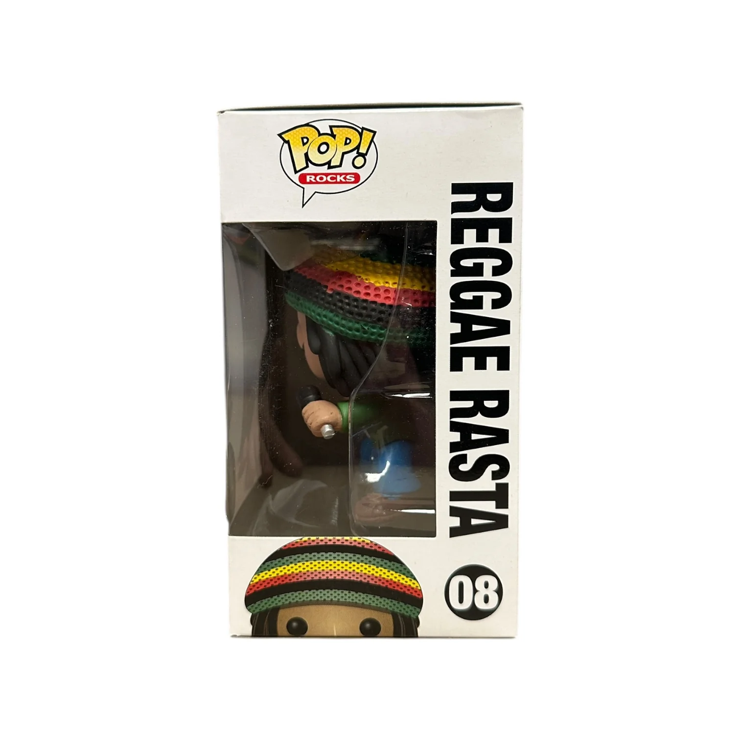 Reggae Rasta #08 (Green Jacket Chase) Funko Pop! - Rocks - 2010 Pop! - Condition 8/10 - Image 2