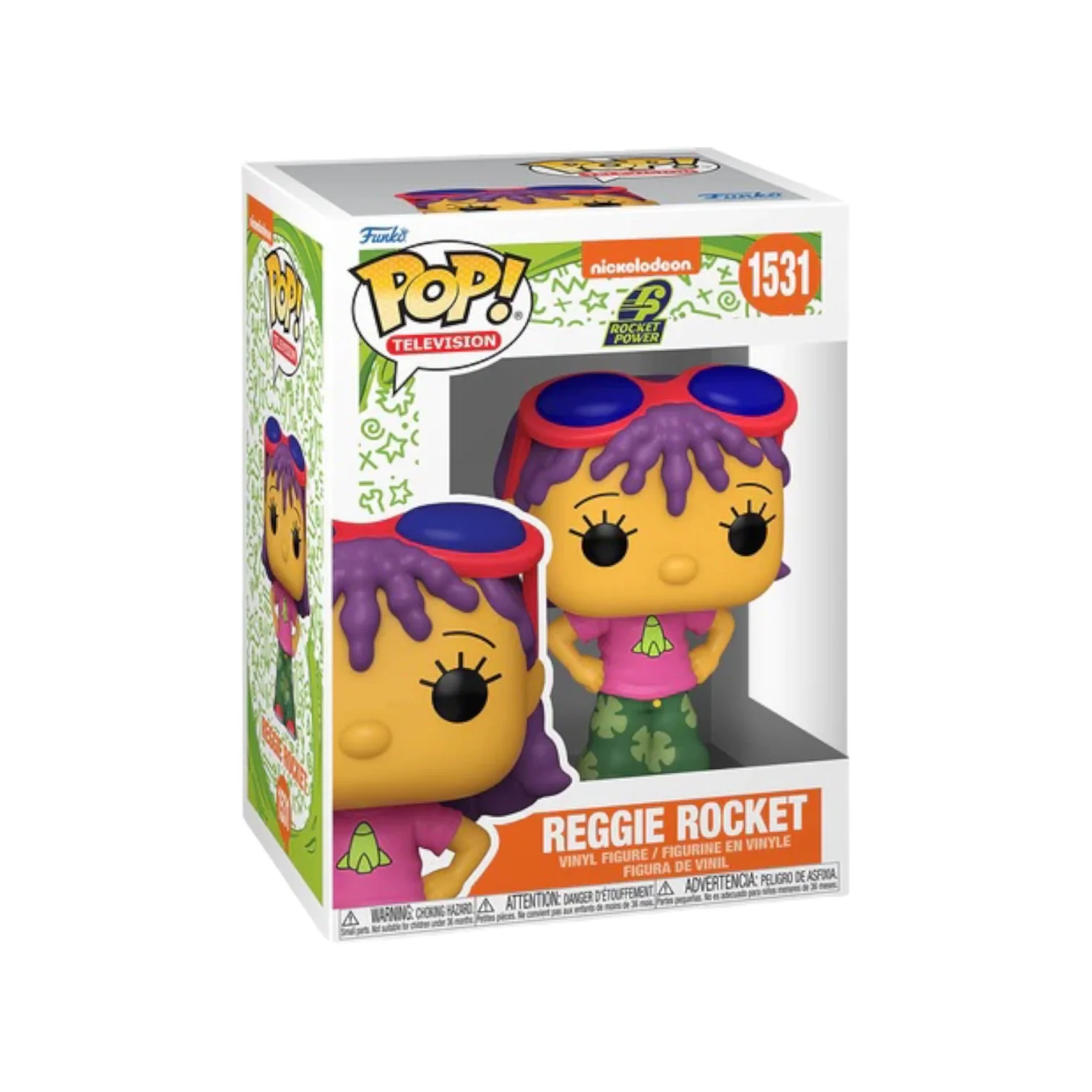 Reggie Rocket #1531 Funko Pop! Nick Rewind