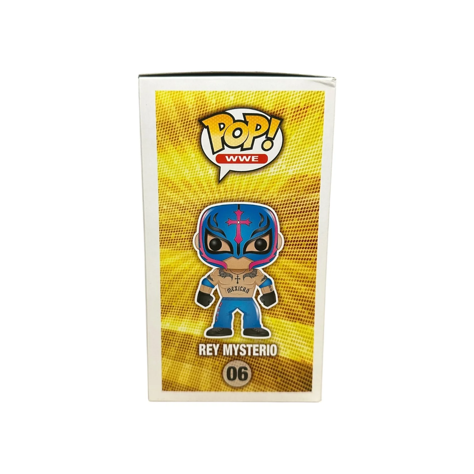 Rey Mysterio #06 (Light Blue) Funko Pop! - WWE - 7-Eleven Exclusive - Condition 7/10 - Image 4