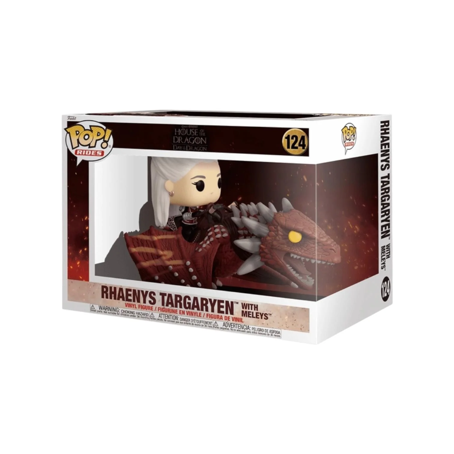 Rhaenys Targaryen with Meleys #124 Funko Pop Rides - Game of Thrones