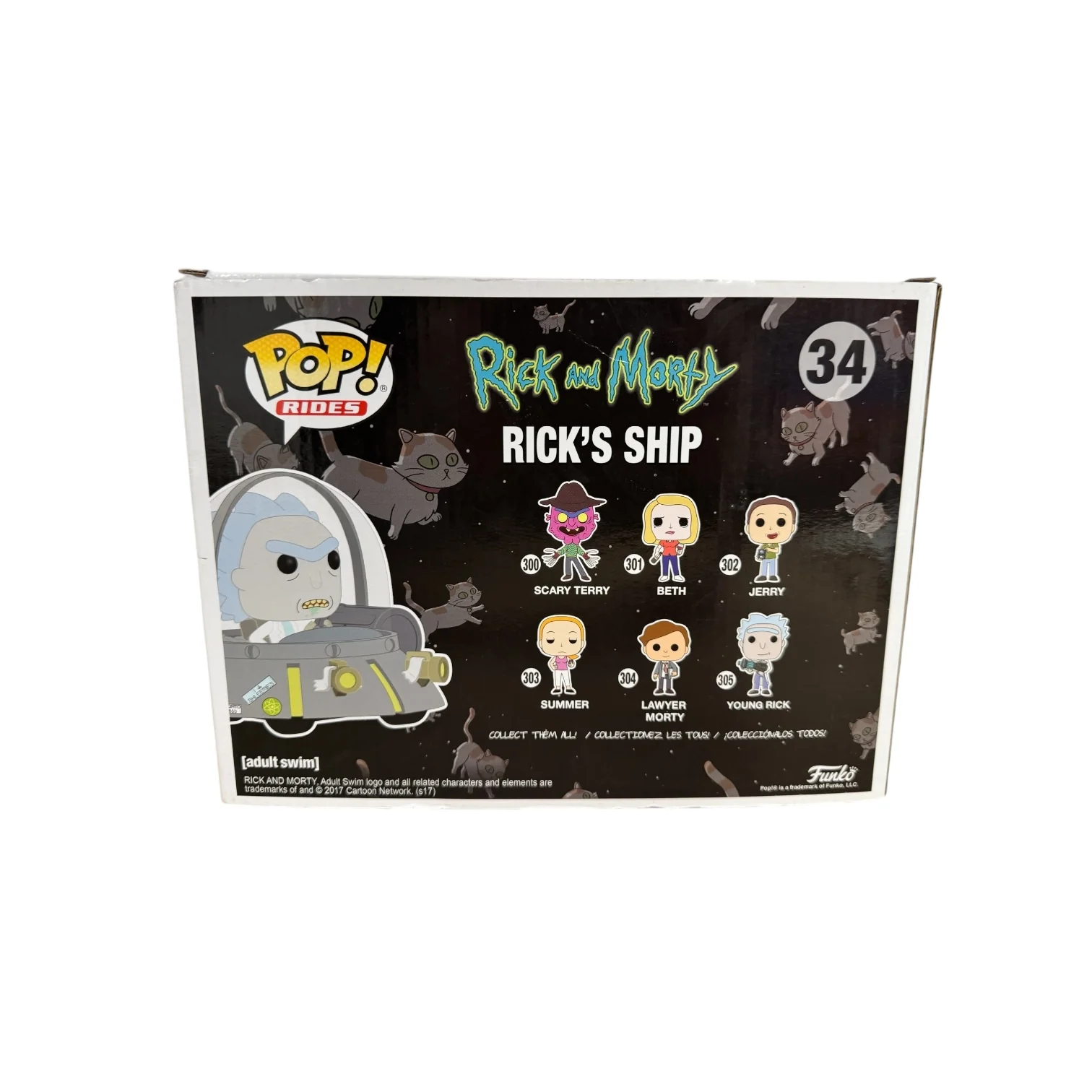 Rick's Ship Funko Pop! Rides #32 - Rick and Morty - Special Edition - Condition 8/10 - Image 3