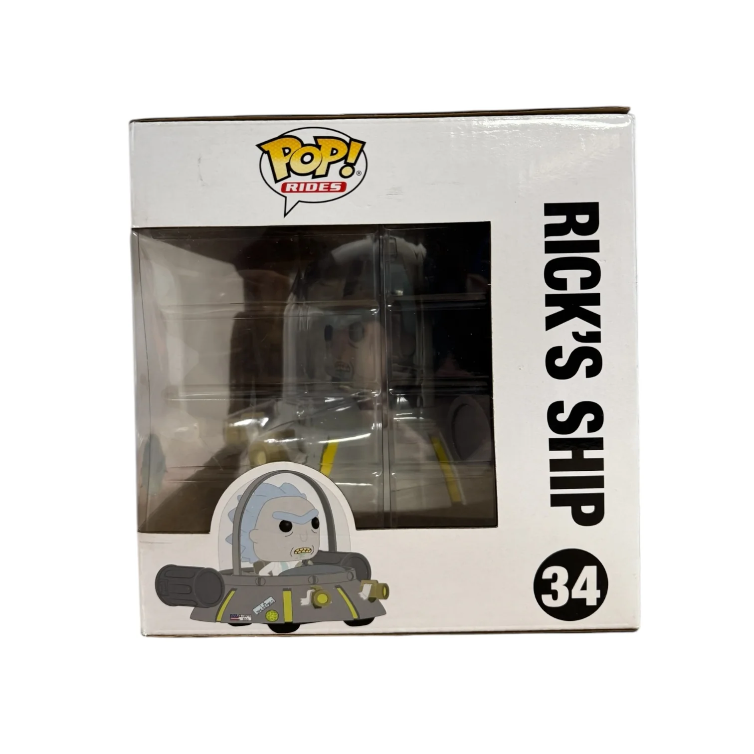 Rick's Ship Funko Pop! Rides #32 - Rick and Morty - Special Edition - Condition 8/10 - Image 4