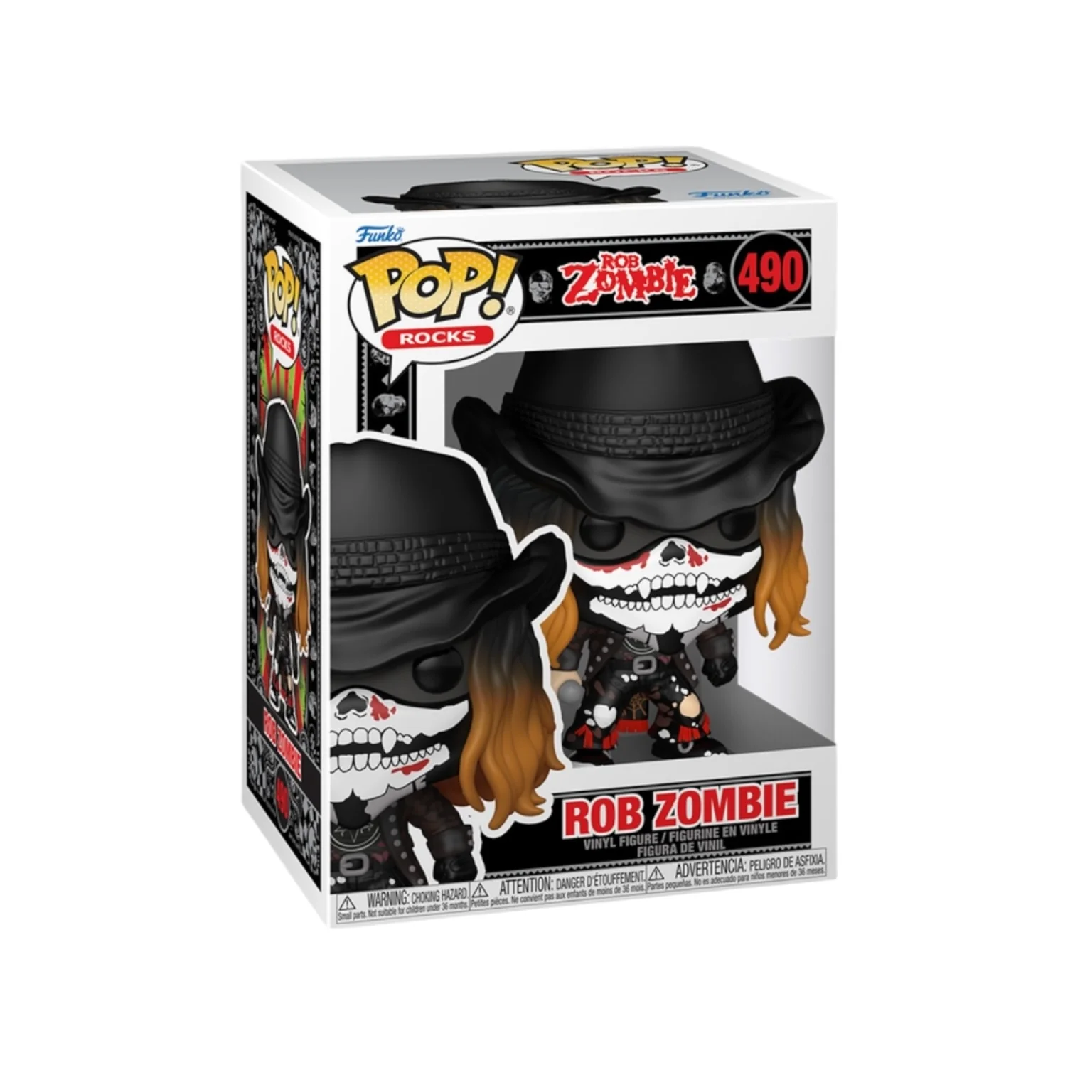 Rob Zombie with Bandana #490 Funko Pop! - Rob Zombie