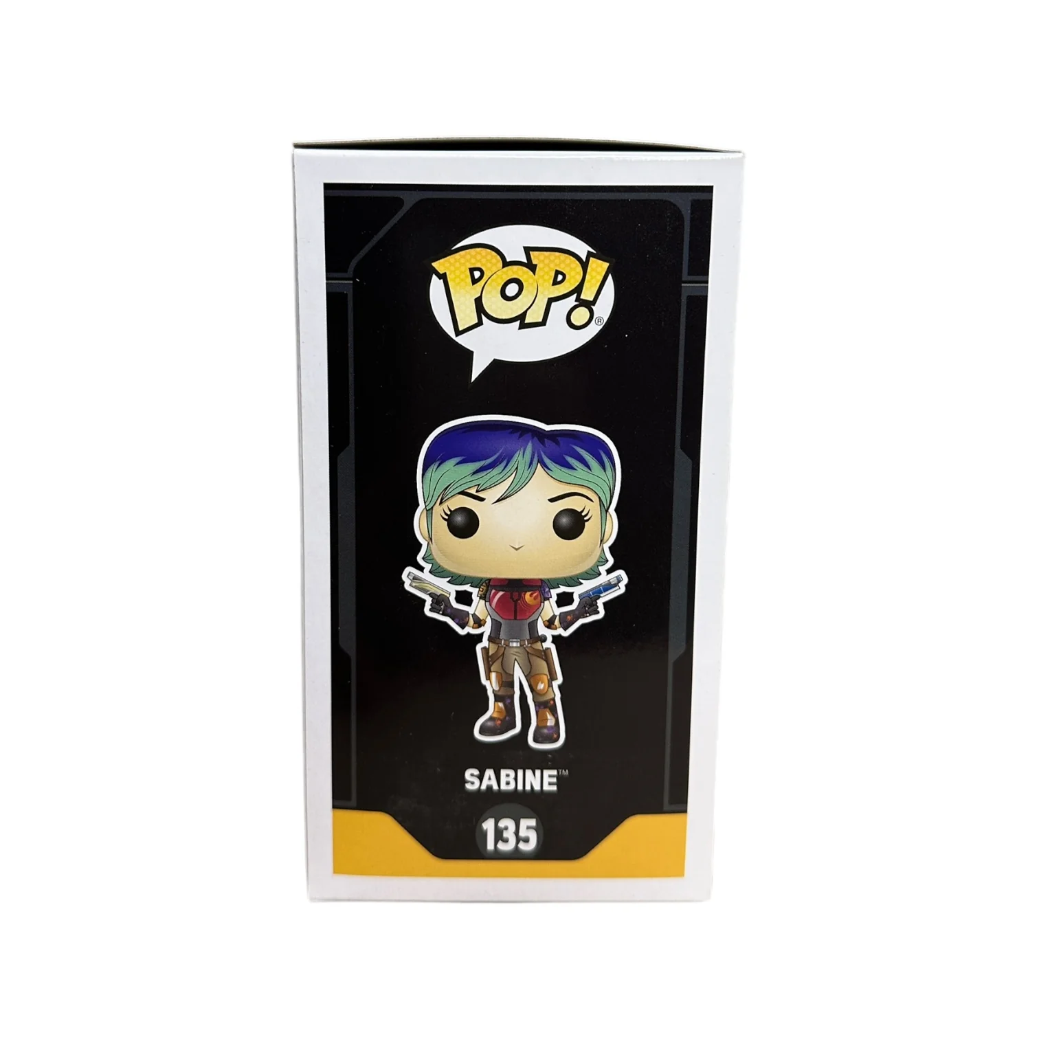 Sabine #135 (Unmasked) Funko Pop! - Star Wars: Rebels - 2016 Pop! - Condition 8.5/10 - Image 4