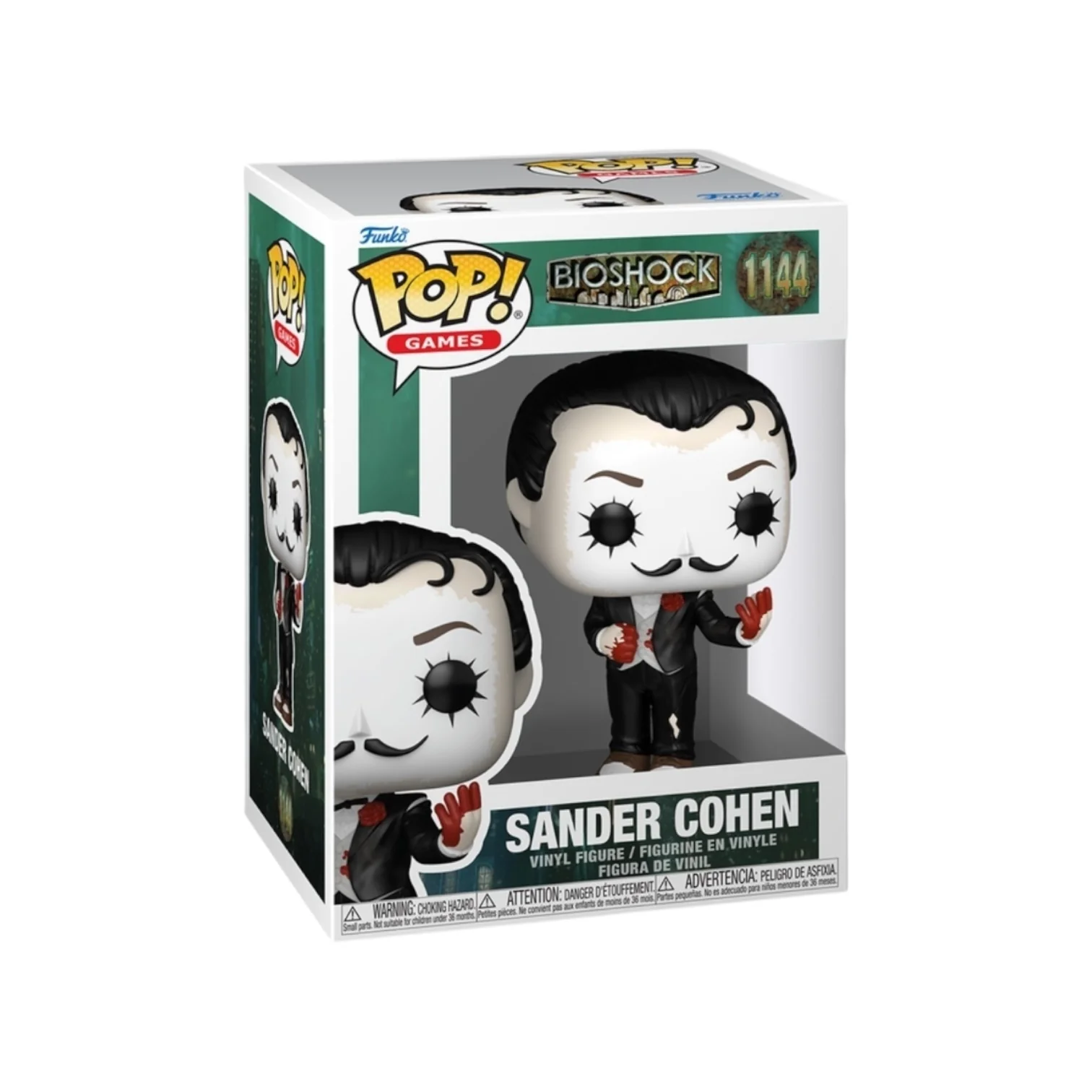 Sander Cohen #1144 Funko Pop - Bioshock - PREORDER