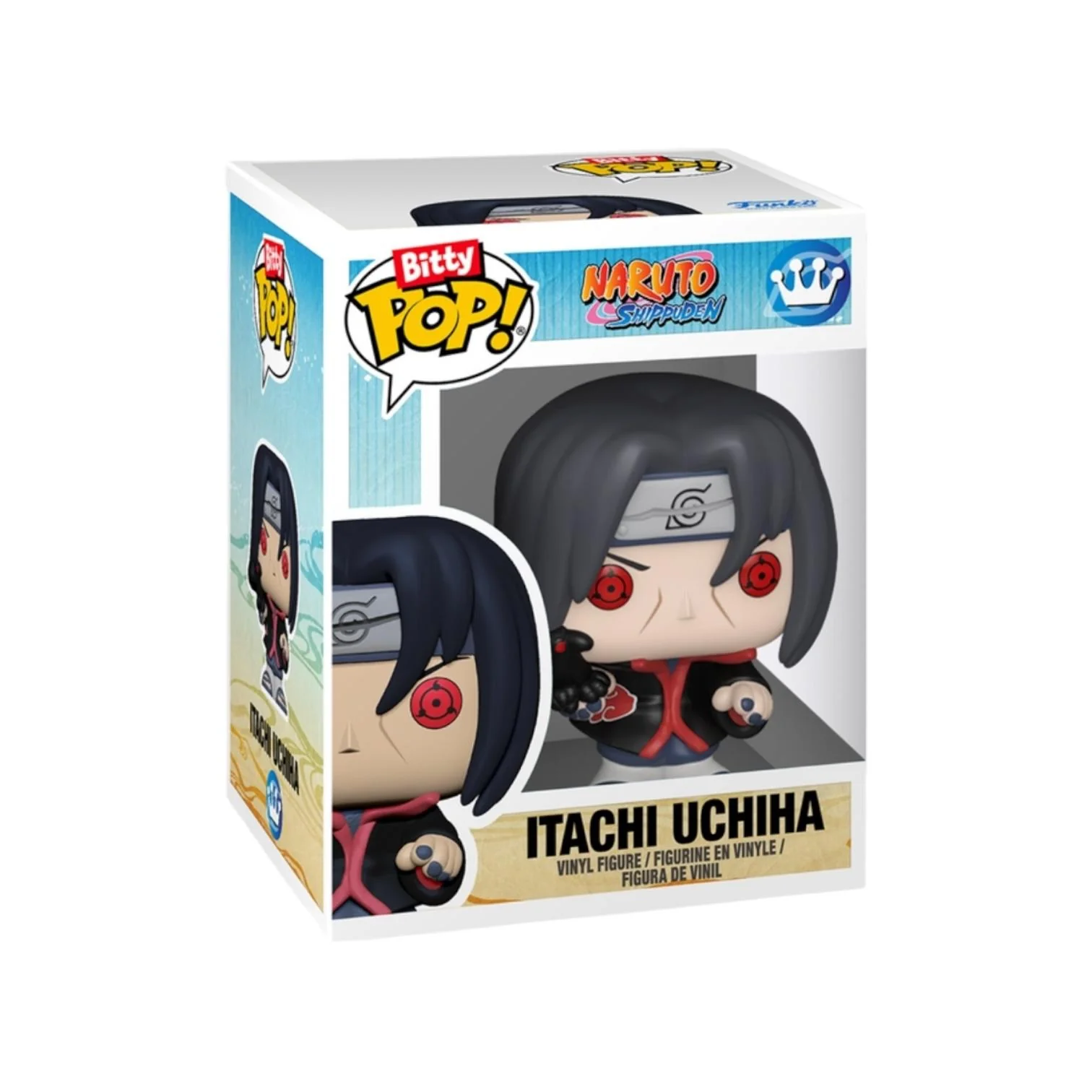 Sasuke Uchiha and Itachi Uchiha 2 pack Bitty Pop - Naruto Shippuden - PREORDER - Image 2