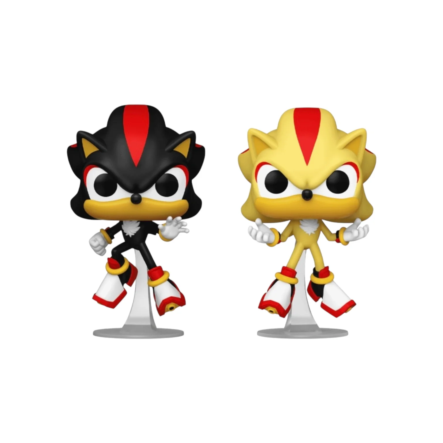 Shadow & Super Shadow (Glows in the Dark) 2 Pack Funko Pop! - Sonic the Hedgehog - GameStop Exclusive - Image 2