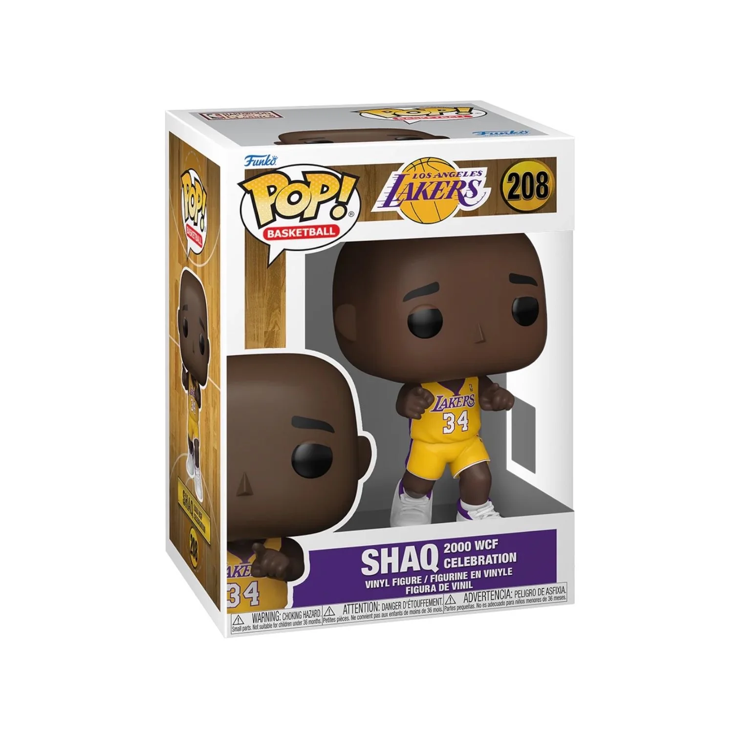 Shaq 2000 WCF Celebrations #208 Funko pop - NBA: Los Angeles Lakers - PREORDER