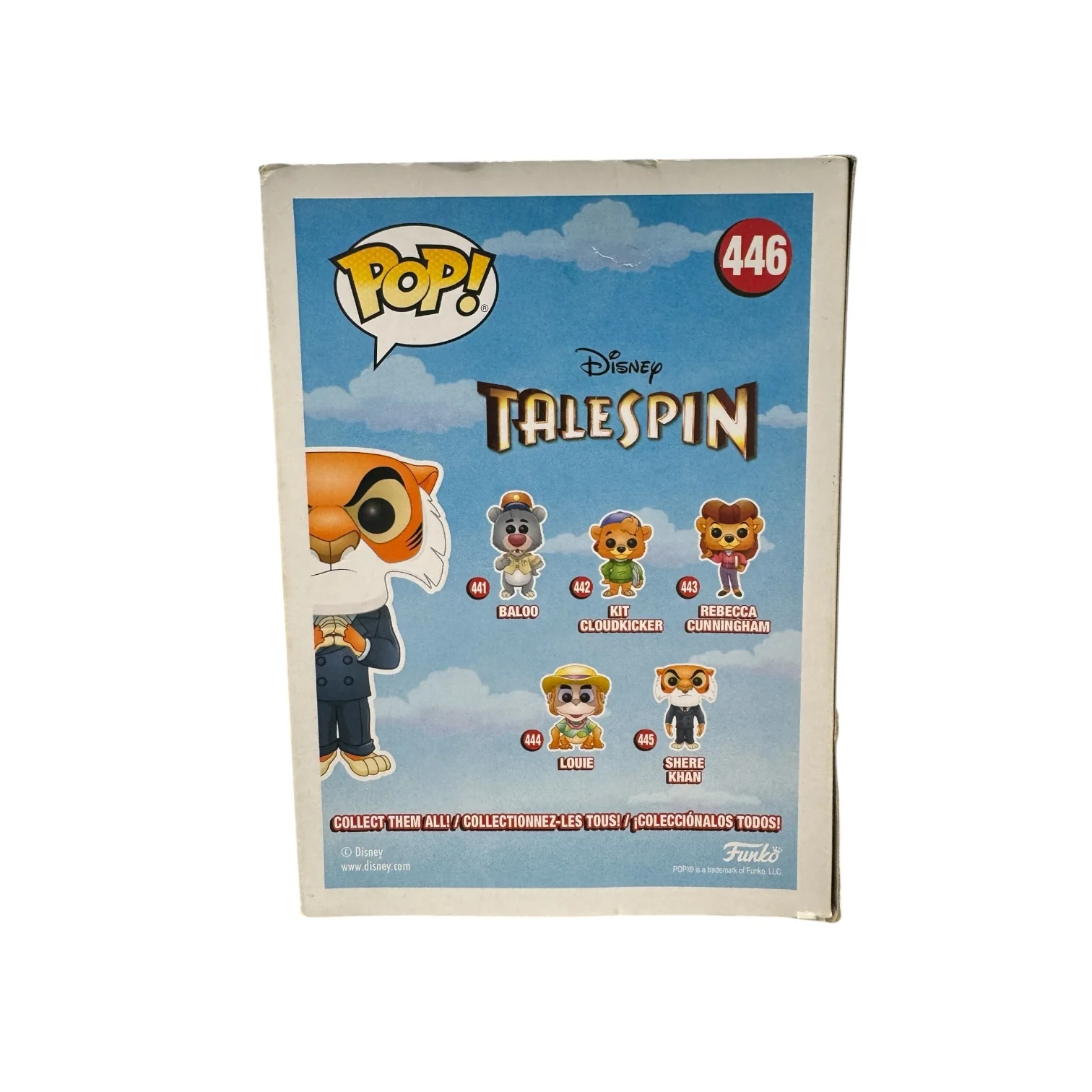 Shere Khan #446 Funko Pop! - Disney - Talespin - 2018 NYCC Shared Exclusive - Condition 7/10 - Image 3