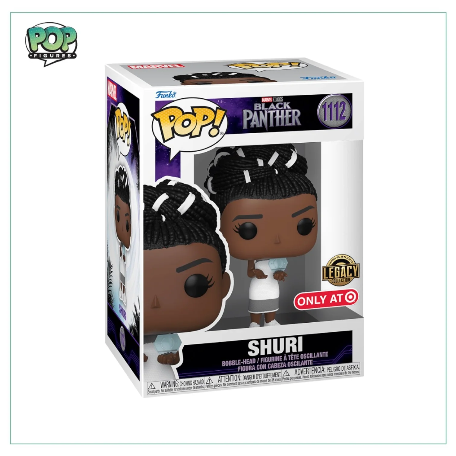 Shuri #1112 Funko POP! - Black Panther - Only at Target Legacy Collection