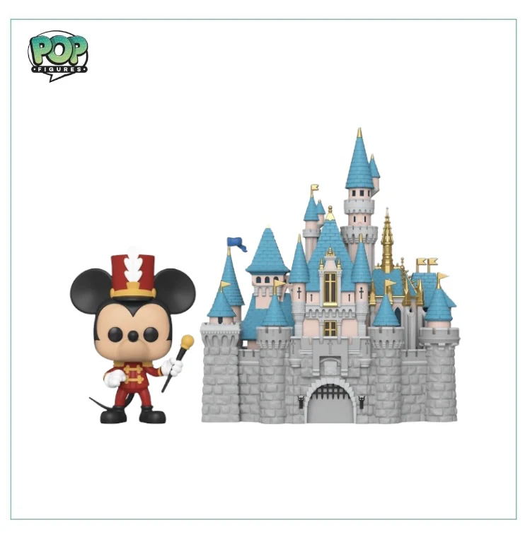 Sleeping Beauty Castle and Mickey Mouse #21 Funko Deluxe Pop! Pop Town - Image 2