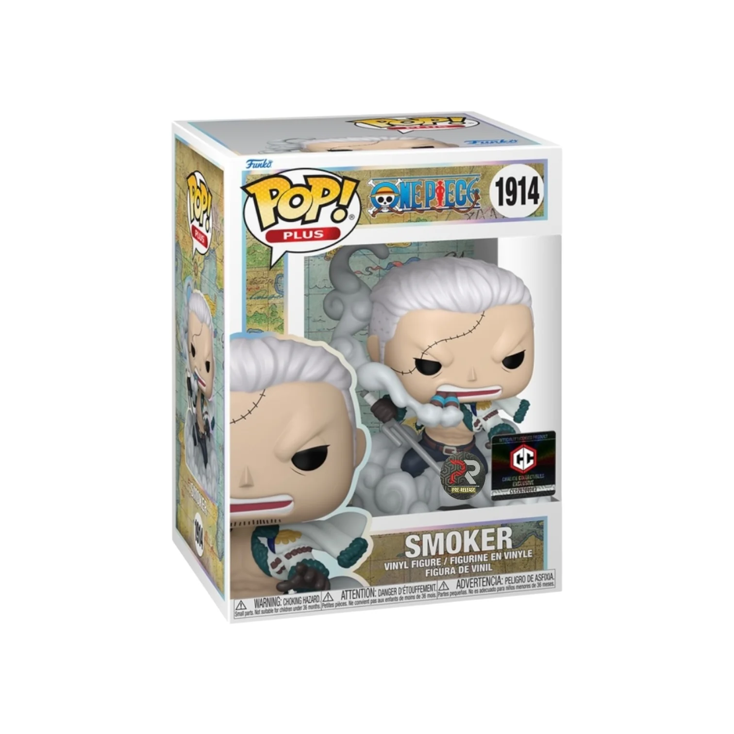 Smoker #1914 Funko Pop! Plus - One Piece - Chalice Collectibles Pre-Release Exclusive