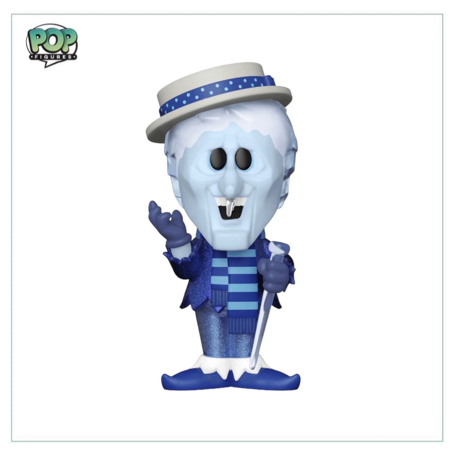 Snow Miser Funko Soda Vinyl Figure! - The Year Without a Santa Claus - International LE7500 Pcs - Chance of Chase - Image 3