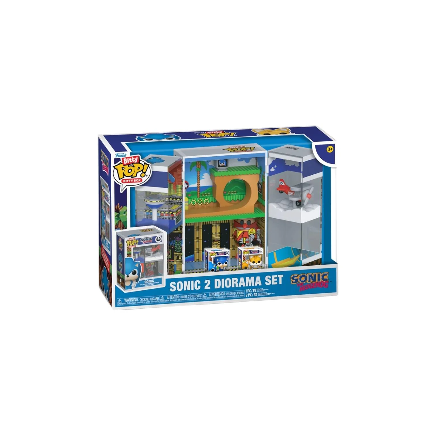 Sonic 2 Diorama Set Funko Bitty Box - Sonic the Hedgehog - PREORDER