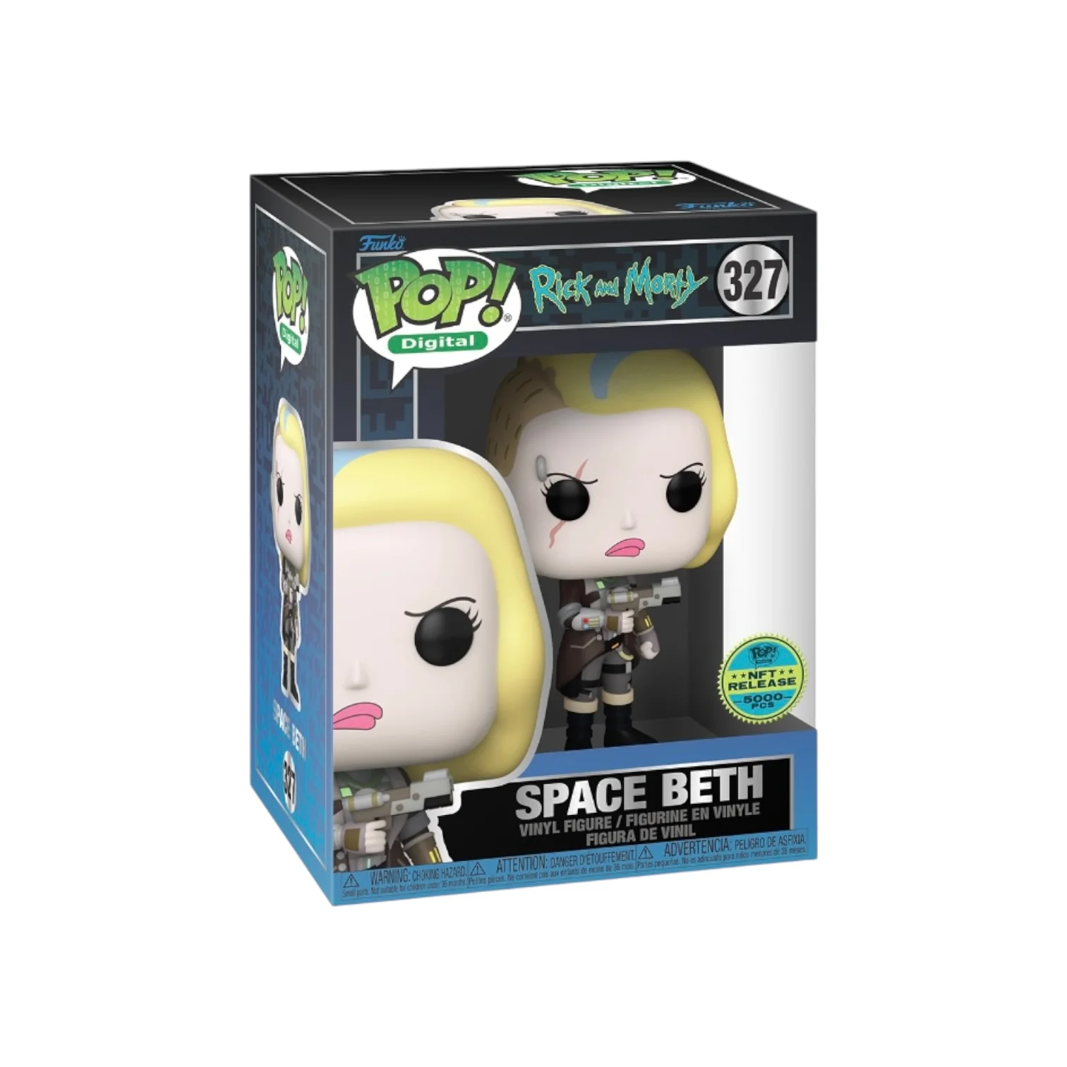 Space Beth #327 Funko Pop! - Rick and Morty - NFT Release LE5000 Pcs