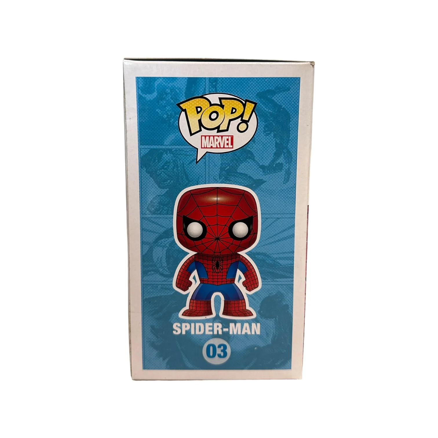Spider-Man #03 (Metallic) Funko Pop! - Marvel Universe - SDCC 2011 Exclusive LE480 Pcs - Condition 7.5/10 - Image 4