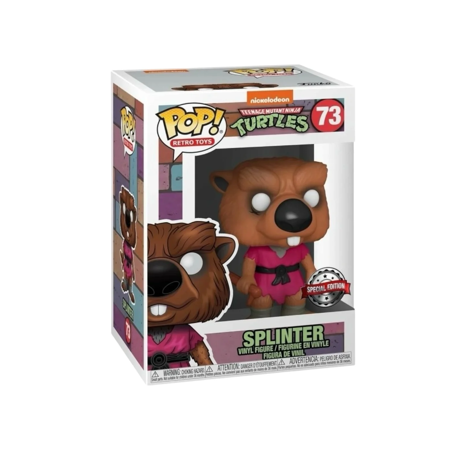 Splinter #73 Funko Pop! - Teenage Mutant Ninja Turtles - Special Edition