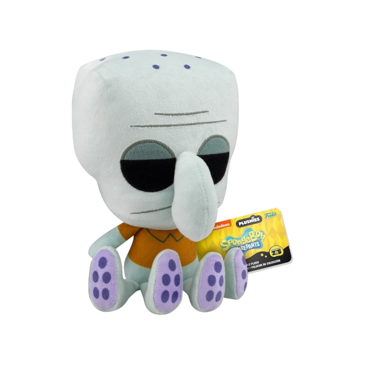 Squidward 7" Funko Plush - Spongebob Squarepants 25th Anniversary - Image 2