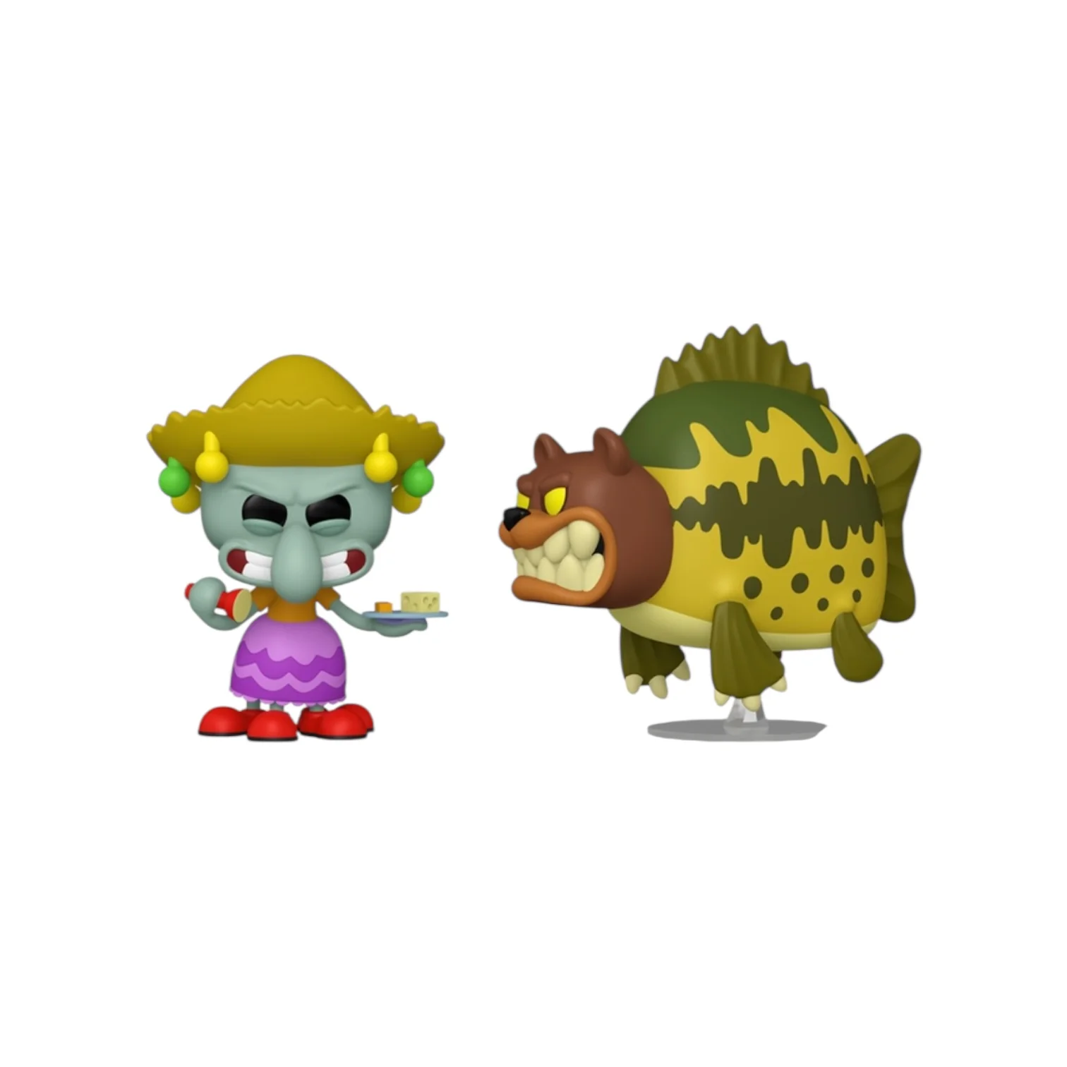Squidward & Sea Bear 2 pack Funko Pop - Spongebob Squarepants - PREORDER - Image 2