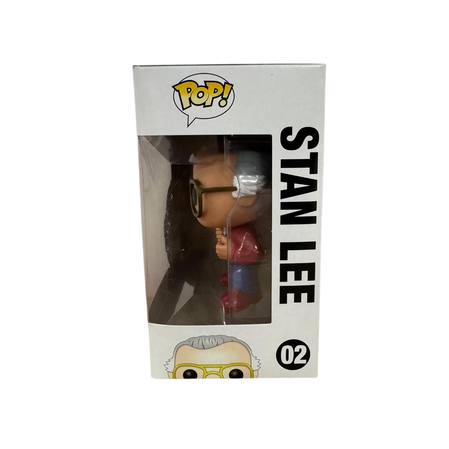 Stan Lee #02 Funko Pop! (Red Shoes) - Stan Lee Collectibles Convention Exclusive - Fan Expo 2014 Canada - Condition 8.75/10 - Image 4