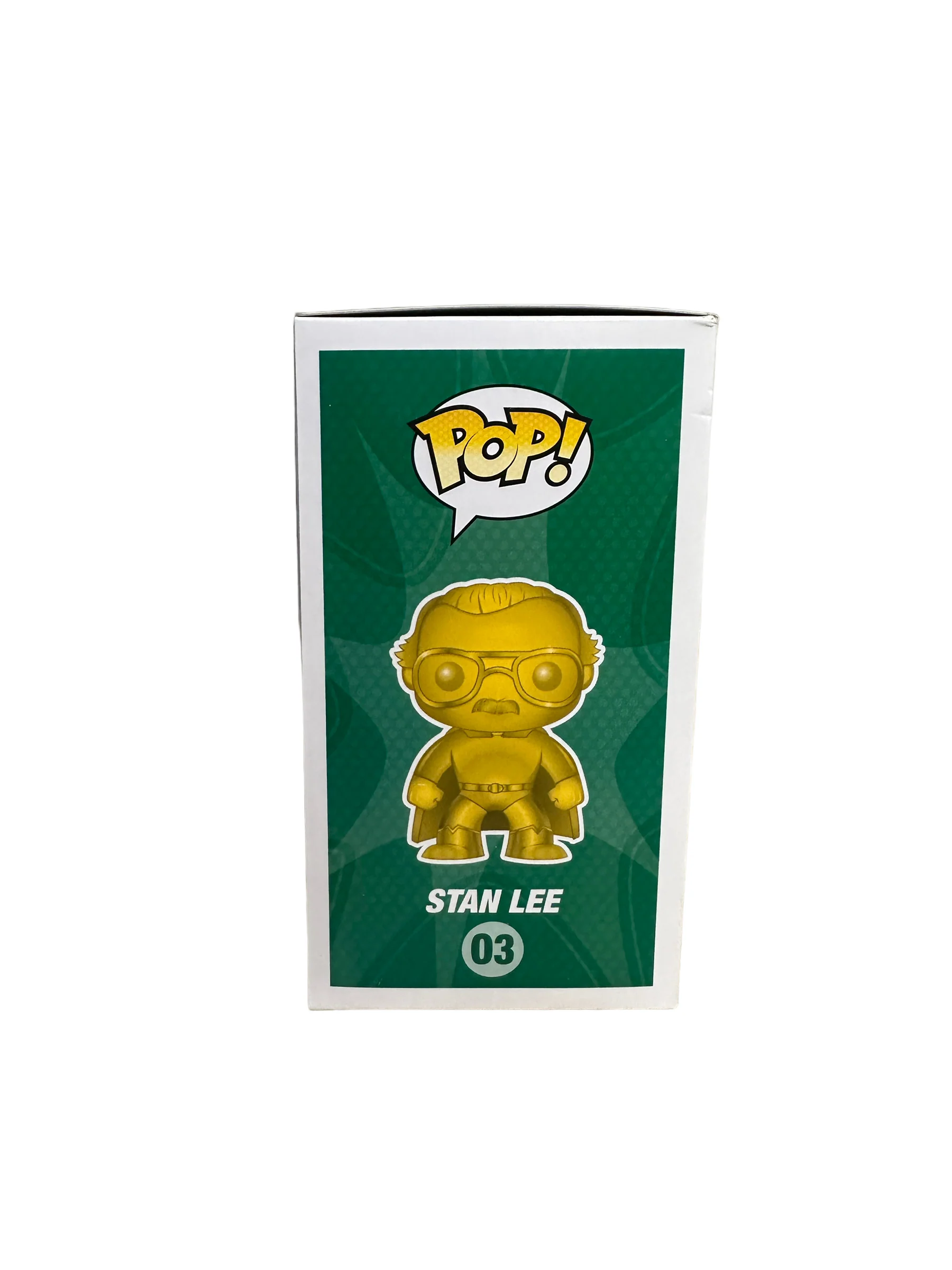 Stan Lee #03 (Superhero Gold) Funko Pop! - Stanleecollectibles.com Exclusive - Condition 7.5/10 - Image 5