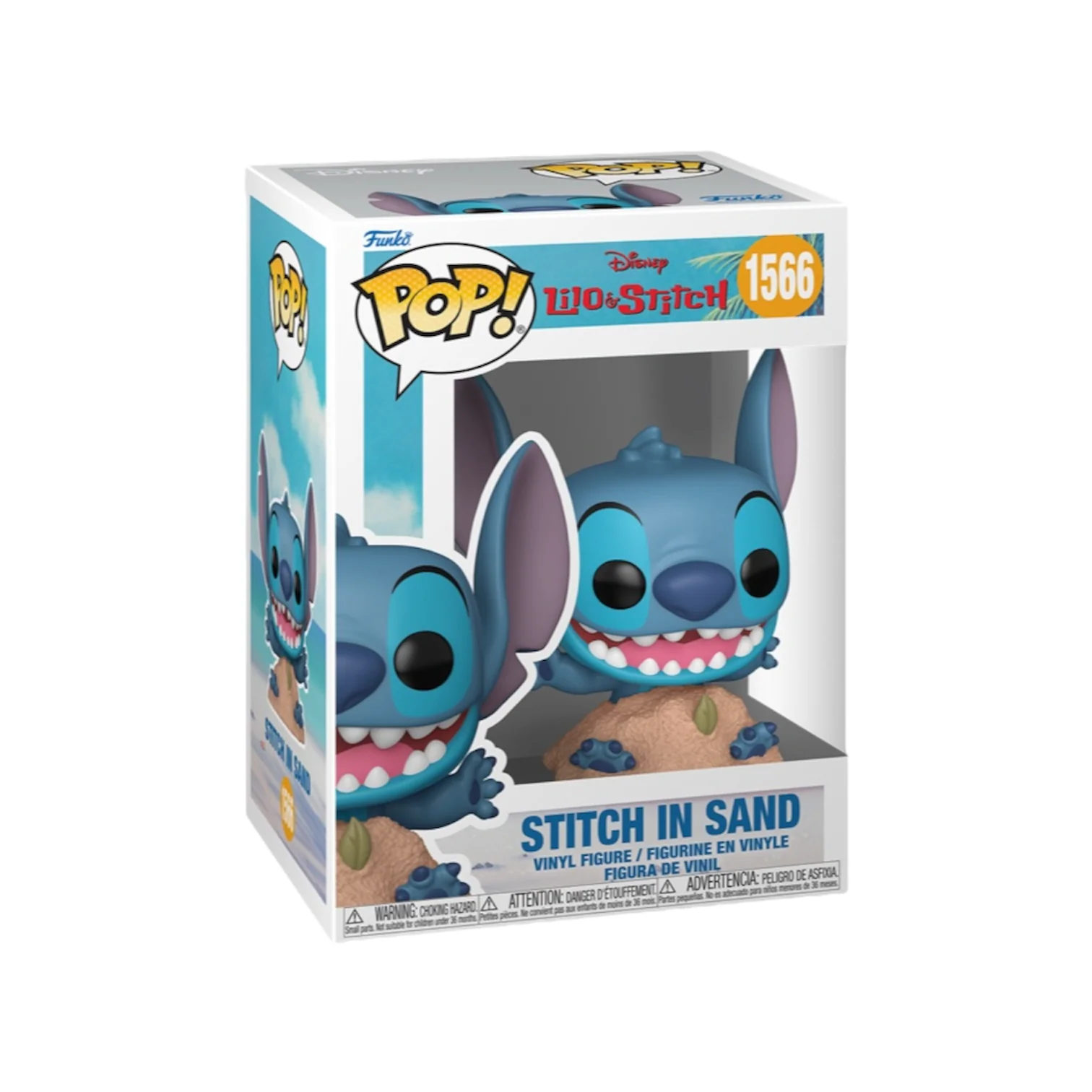 Stitch in Sand #1566 Funko Pop - Lilo & Stitch