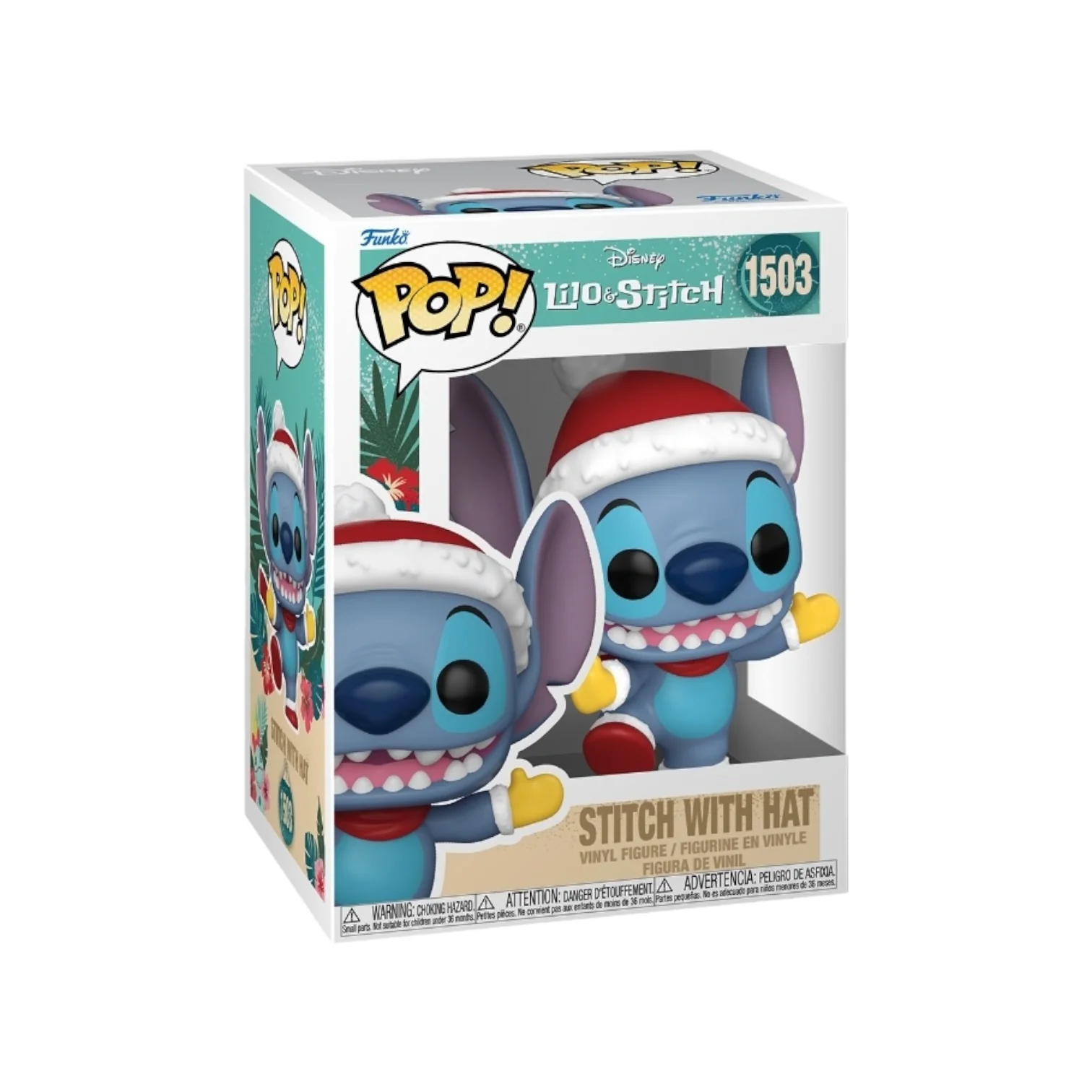 Stitch with Hat #1503 Funko Pop! - Lilo & Stitch