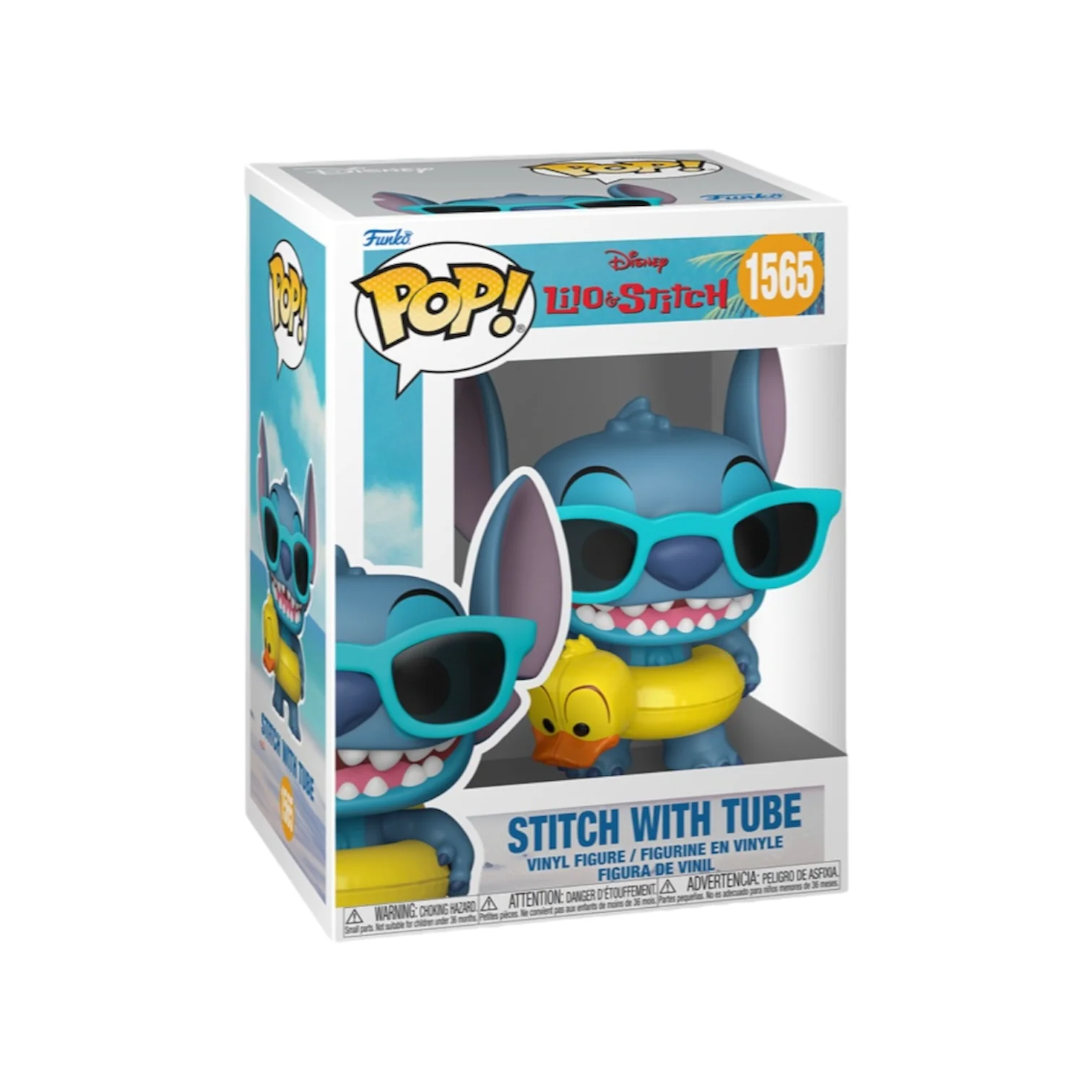 Stitch with Tube #1565 Funko Pop - Lilo & Stitch
