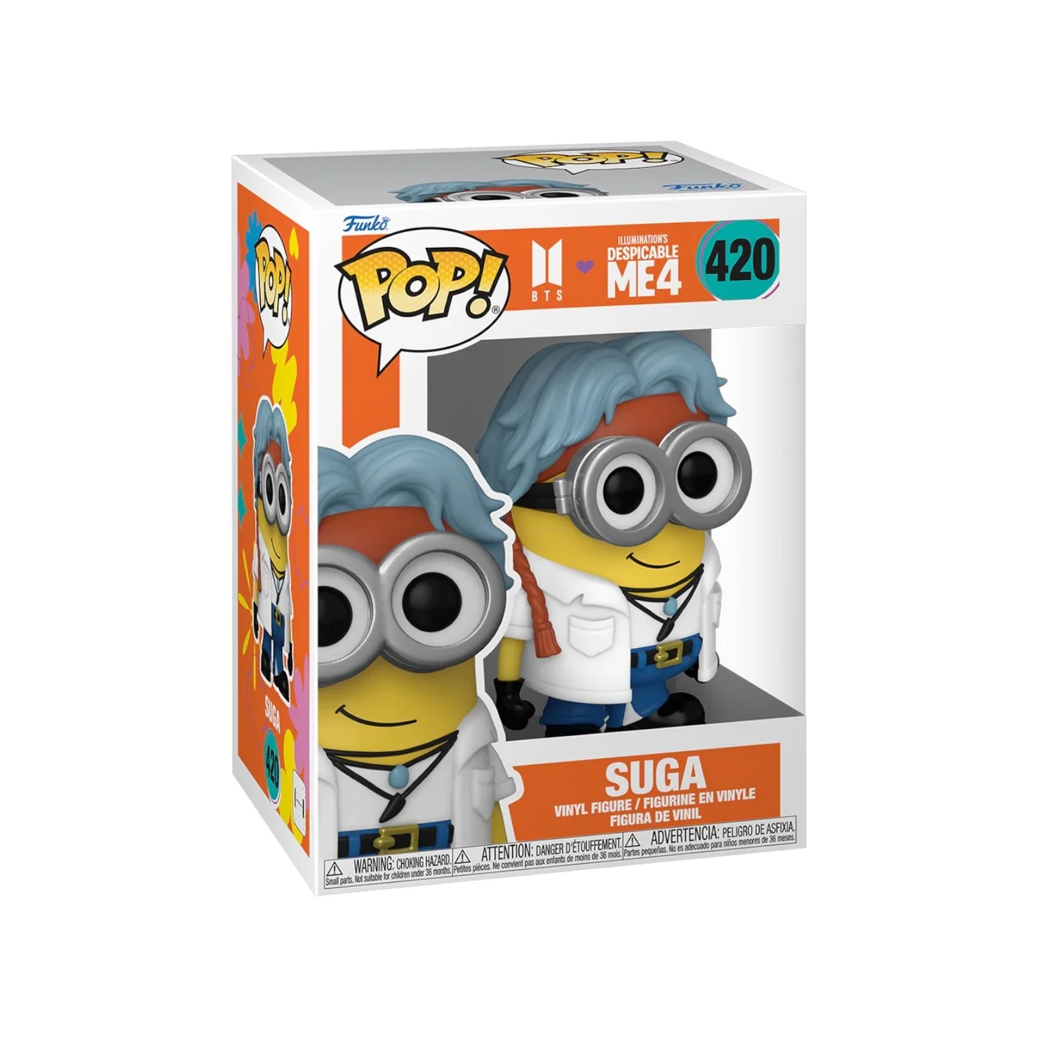 Suga #420 Funko Pop! - BTS x Despicable Me 4