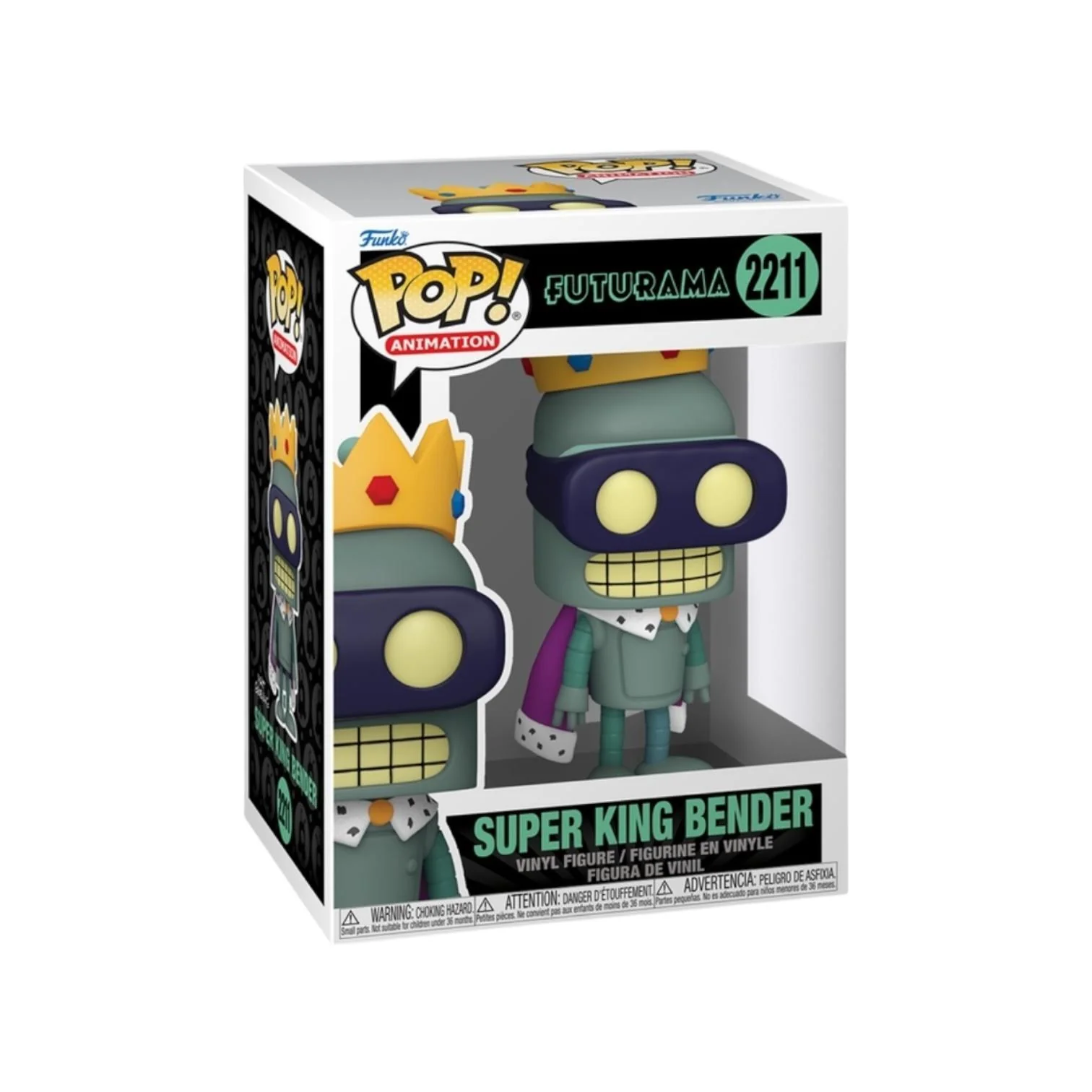 Super King Bender #2211 Funko Pop - Futurama - PREORDER