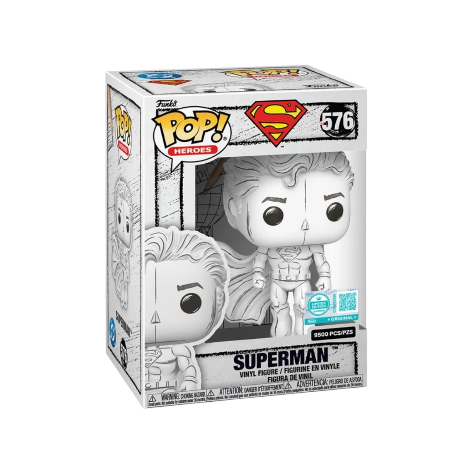 Superman #576 (Sketched) Funko Pop! - DC - Funko Supreme Exclusive LE9500 Pcs