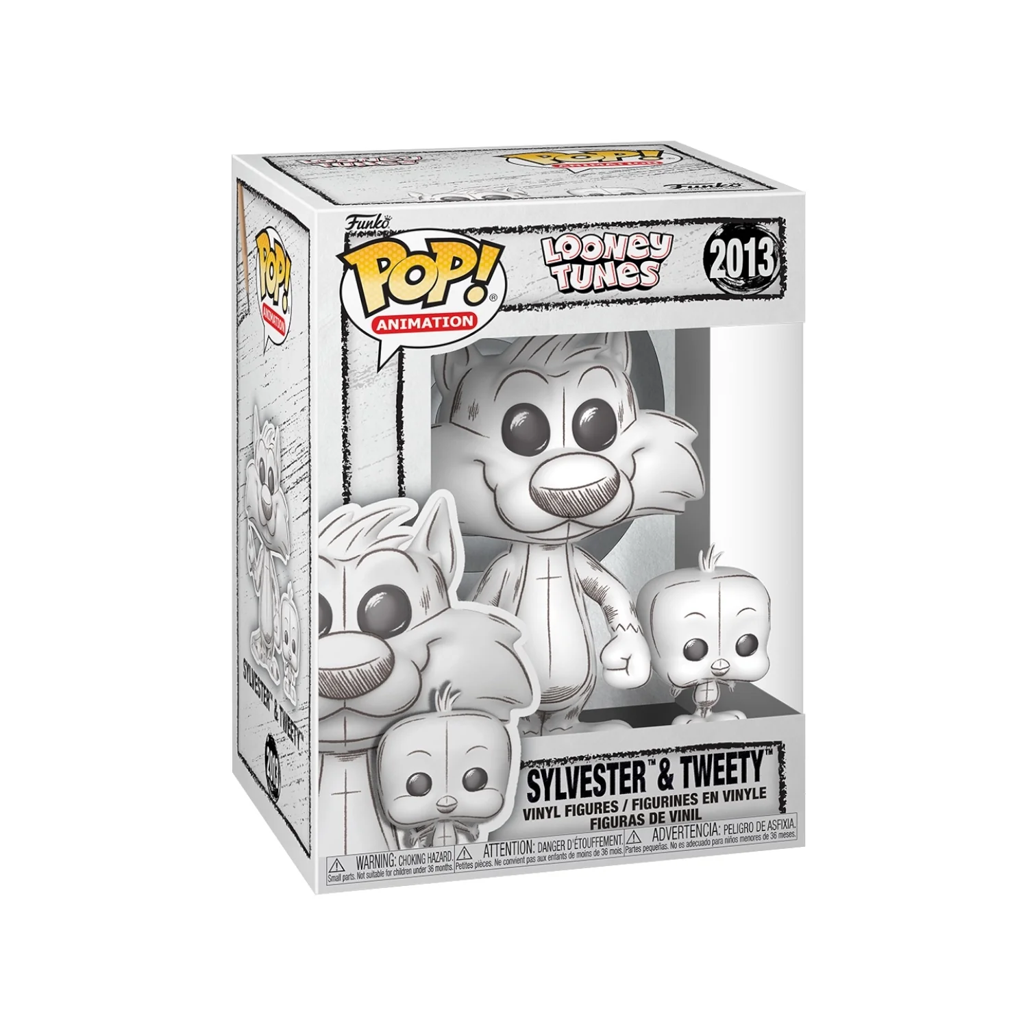 Sylvester and Tweety (Sketched) #2013 Funko Pop - Looney Tunes - PREORDER