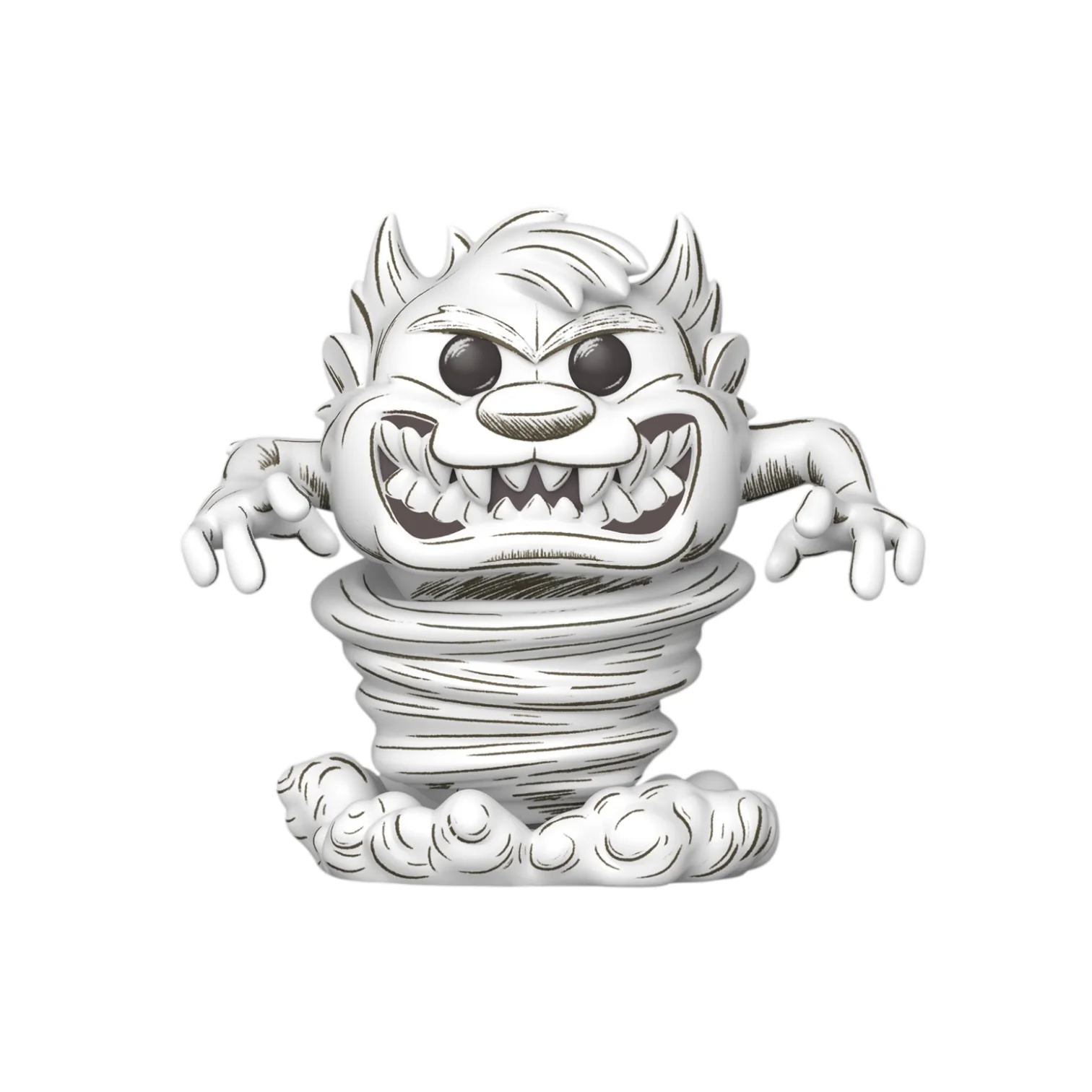 Tasmanian Devil (Sketched) #2014 Funko Pop - Looney Tunes - PREORDER - Image 2