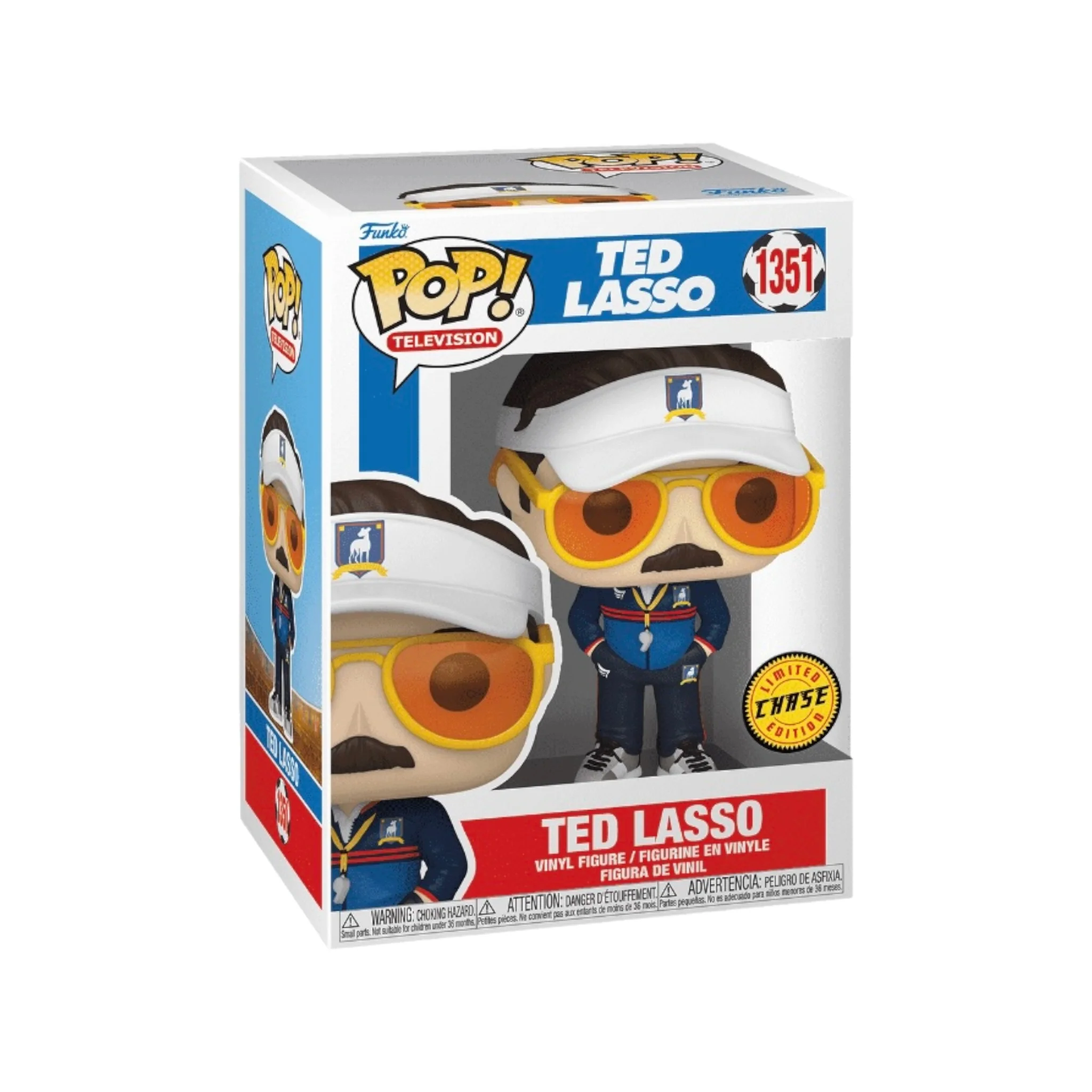 Ted Lasso #1351 (w/ Cap & Sunglasses Chase) Funko Pop! - Ted Lasso