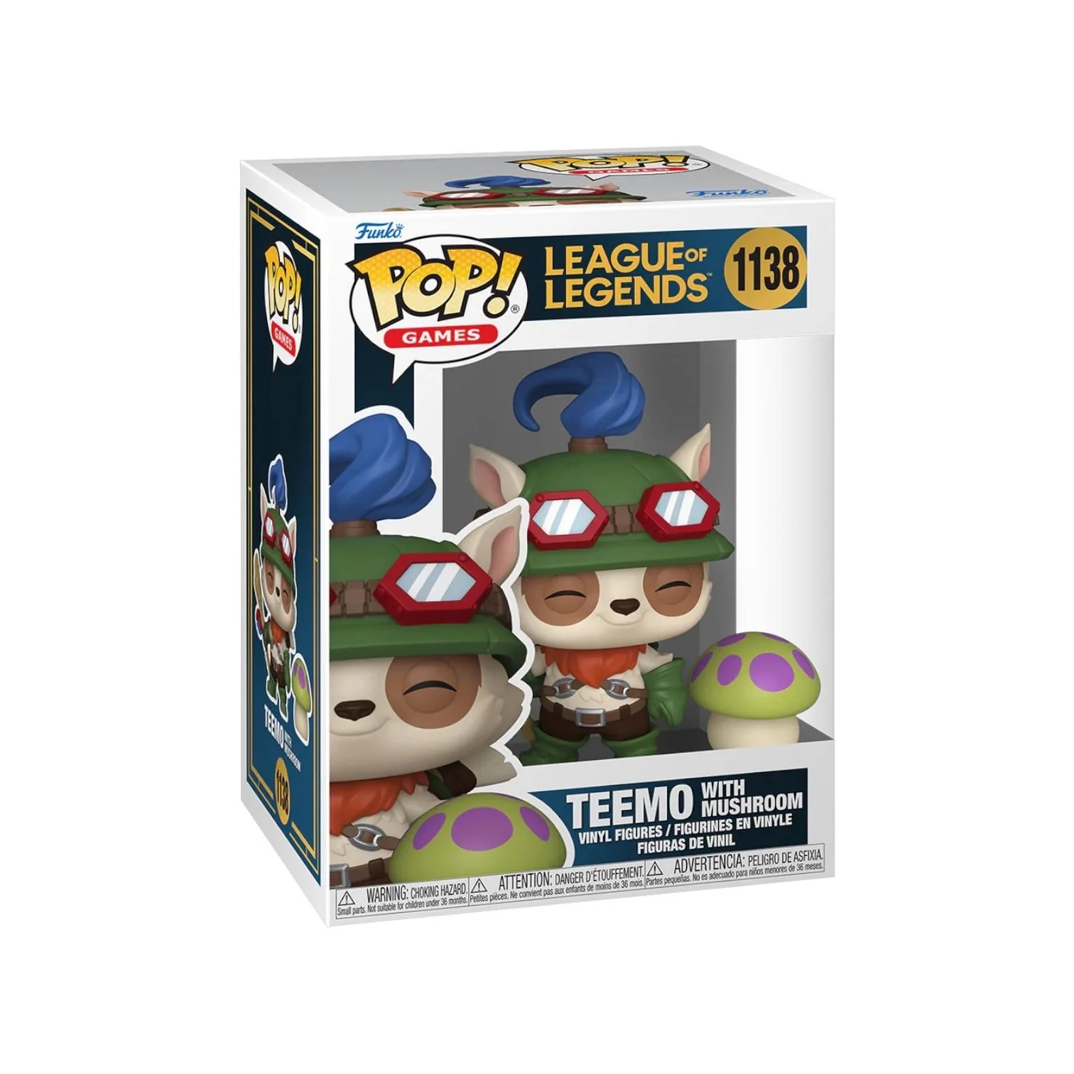 Teemo with Mushroom #1138 Funko Pop - League of Legends