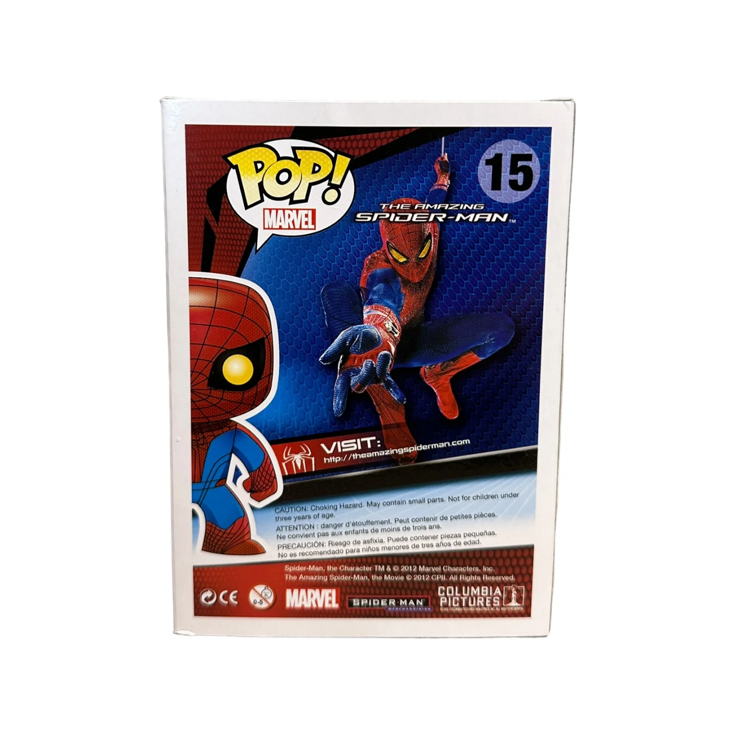 The Amazing Spider-Man (Metallic) Blu-ray Funko Pop Bundle - Marvel - Japan Exclusive LE1000 Units - Condition 8/10 - Image 9