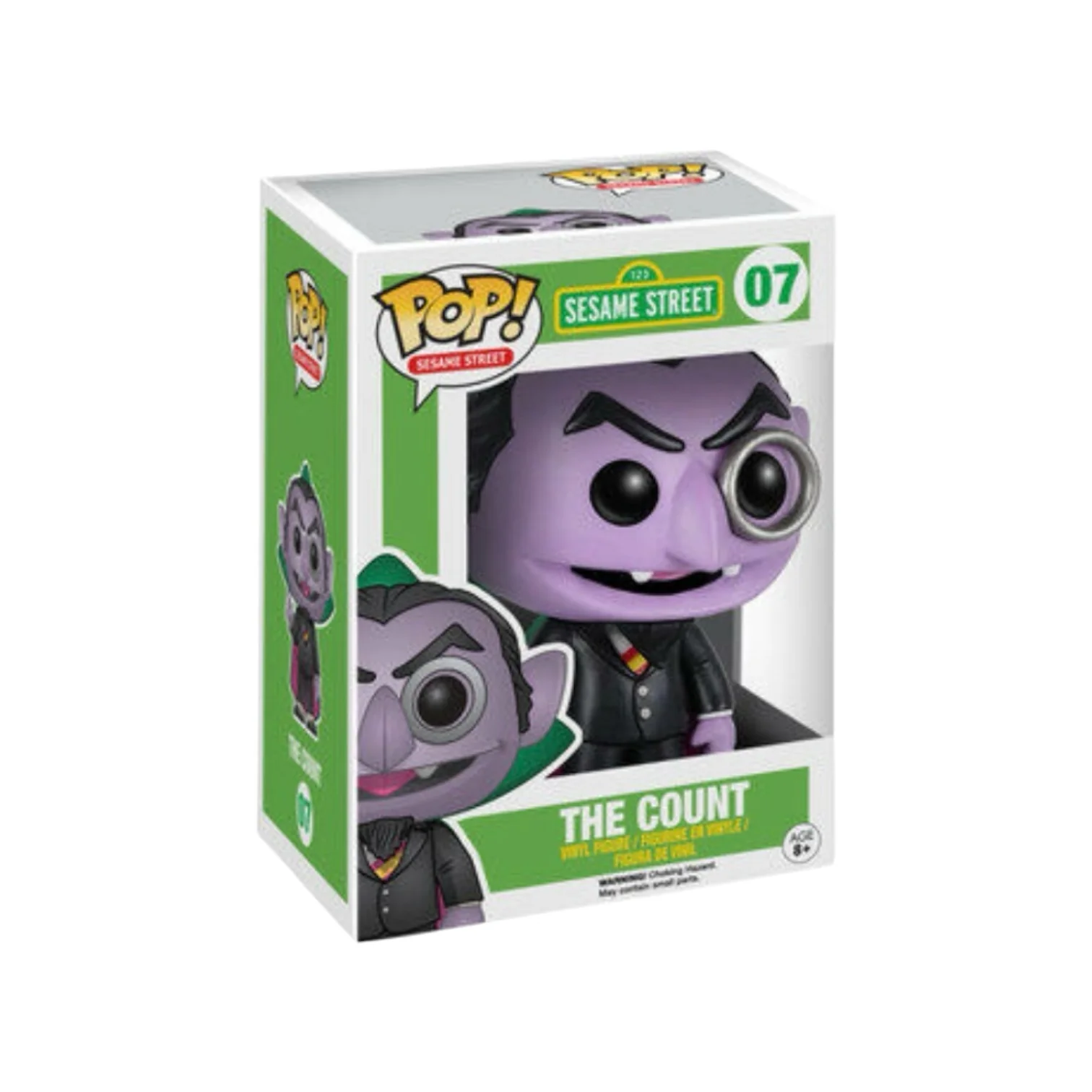 The Count #07 Funko Pop! - Sesame Street - Condition 7/10