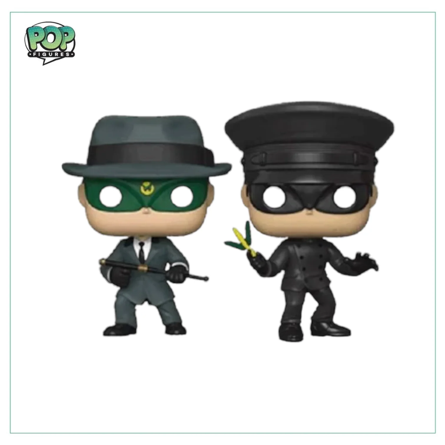 The Green Hornet & Kato Deluxe Funko 2 Pack! - The Green Hornet - 2018 SDCC Shared Exclusive - Image 2