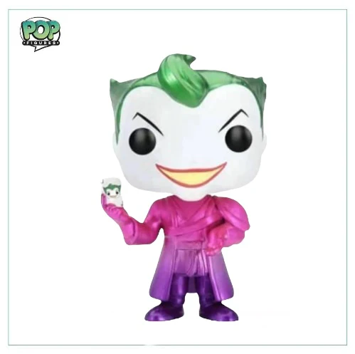 The Joker (Pink Metallic) #404 Funko Pop! DC Heroes, 2021 SDCC Limited Edition - Image 2