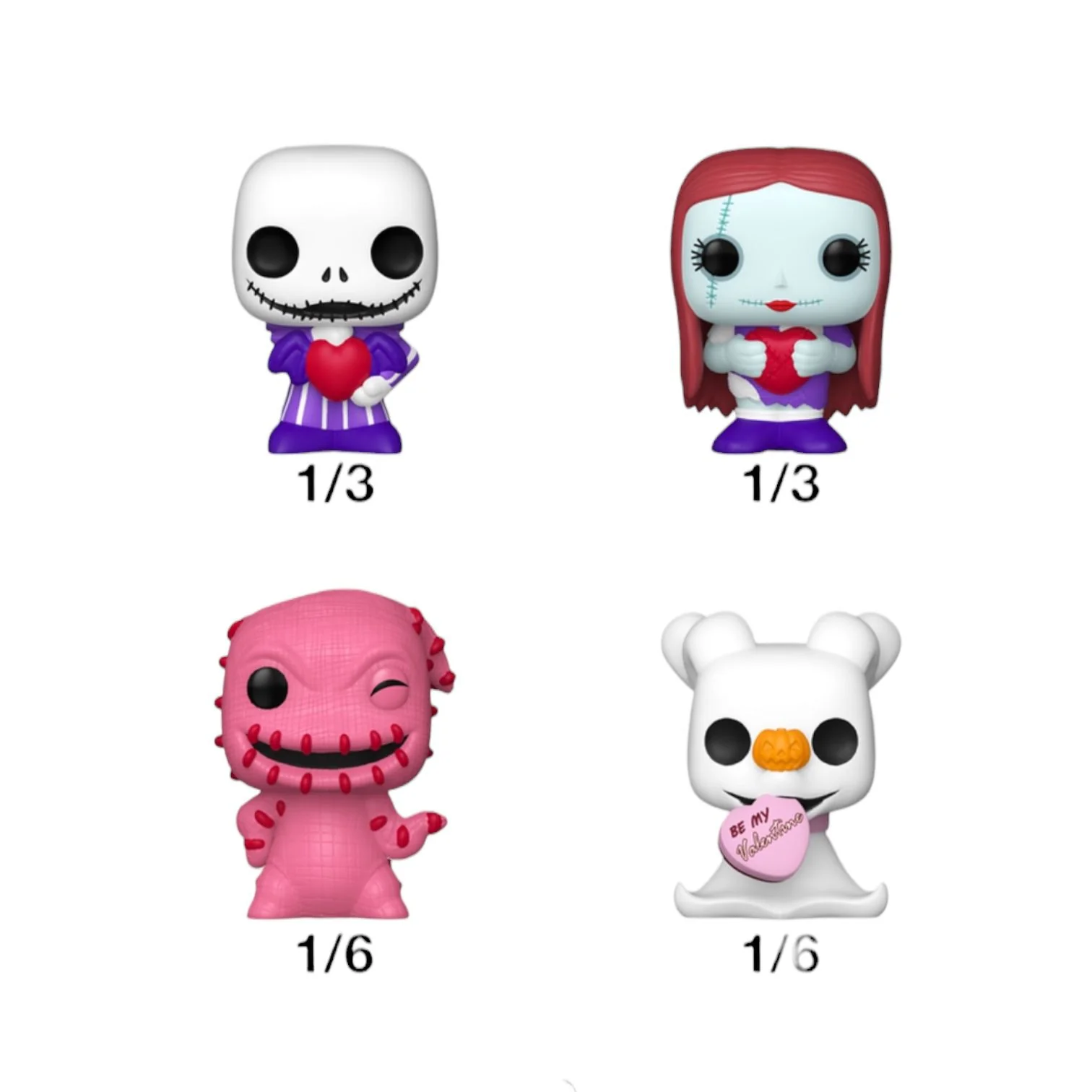 The Nightmare before Christmas Funko Bitty Singles - Valentines - Image 2