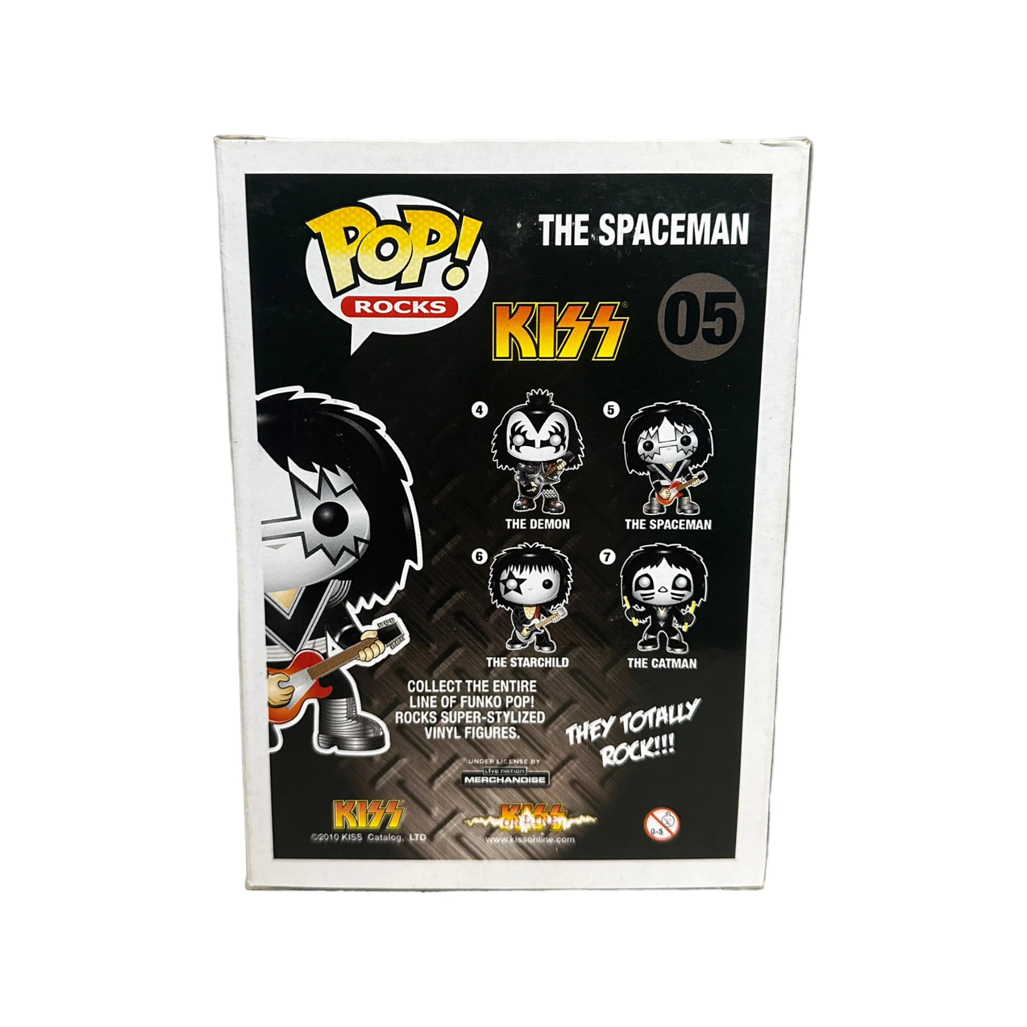 The Spaceman #05 (Glow Chase) Funko Pop! - Kiss - 2011 Pop! - Condition 6.5/10 - Image 3