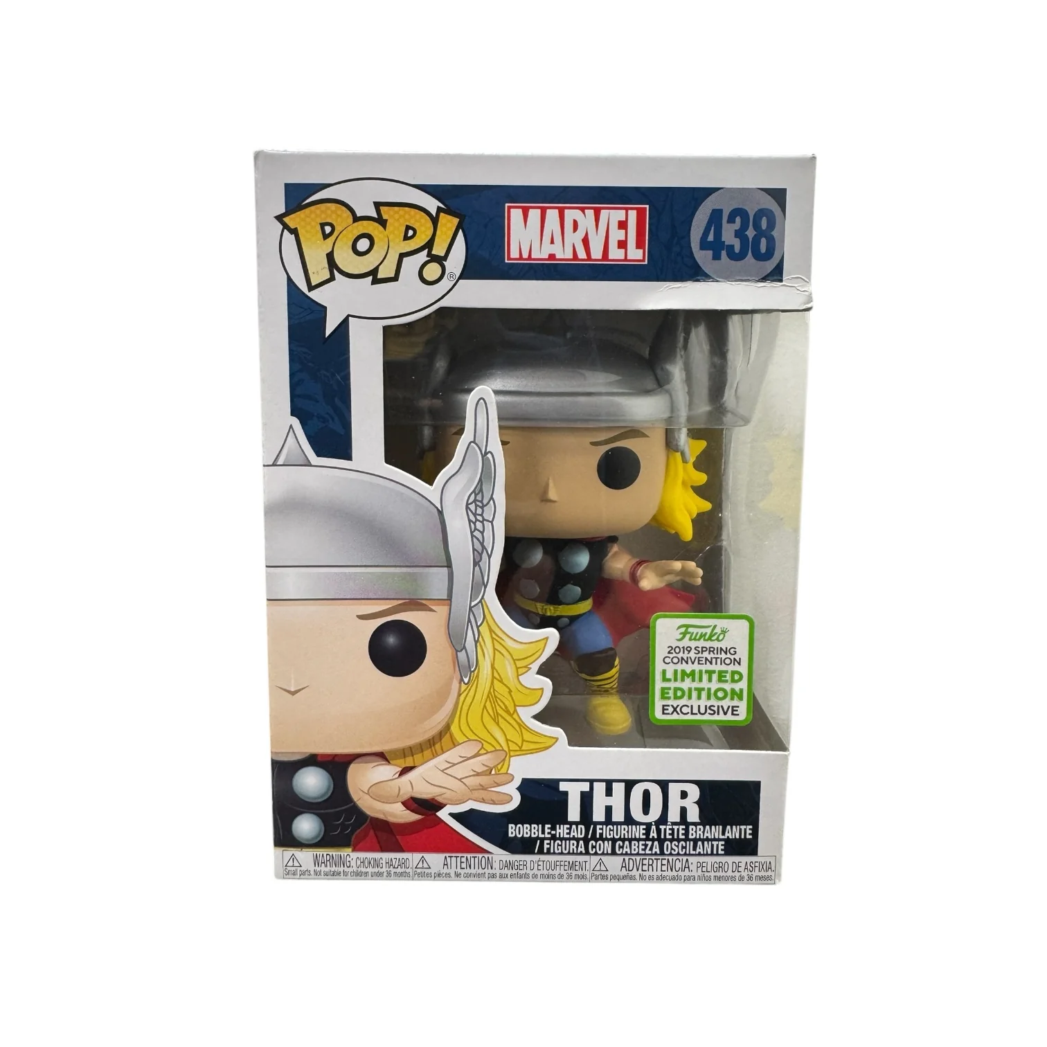Thor #438 Funko Pop! - Marvel - 2019 ECCC Shared Exclusive - Condition 7/10