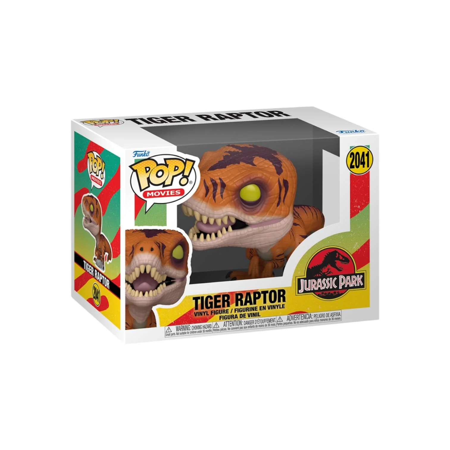 Tiger Raptor #2041 Funko Pop - Jurassic Park - PREORDER