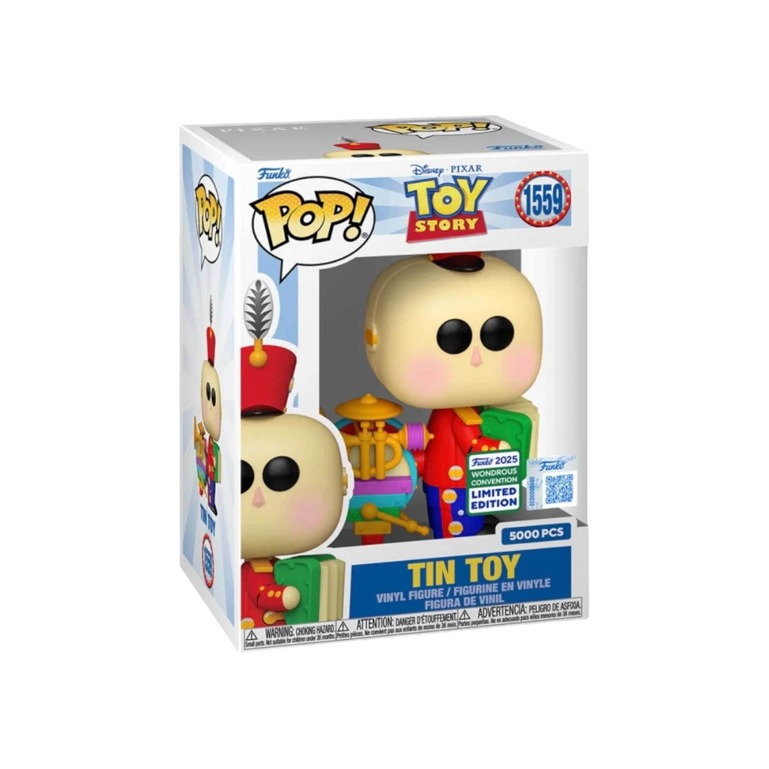 Tin Toy #1559 Funko Pop! - Toy Story - WonderCon 2025 Shared Exclusive LE5000 Pcs