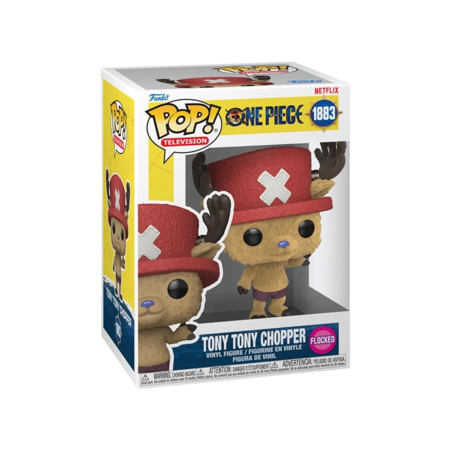 Tony Tony Chopper (Flocked) #1883 Funko Pop - One Piece (Live Action) - PREORDER