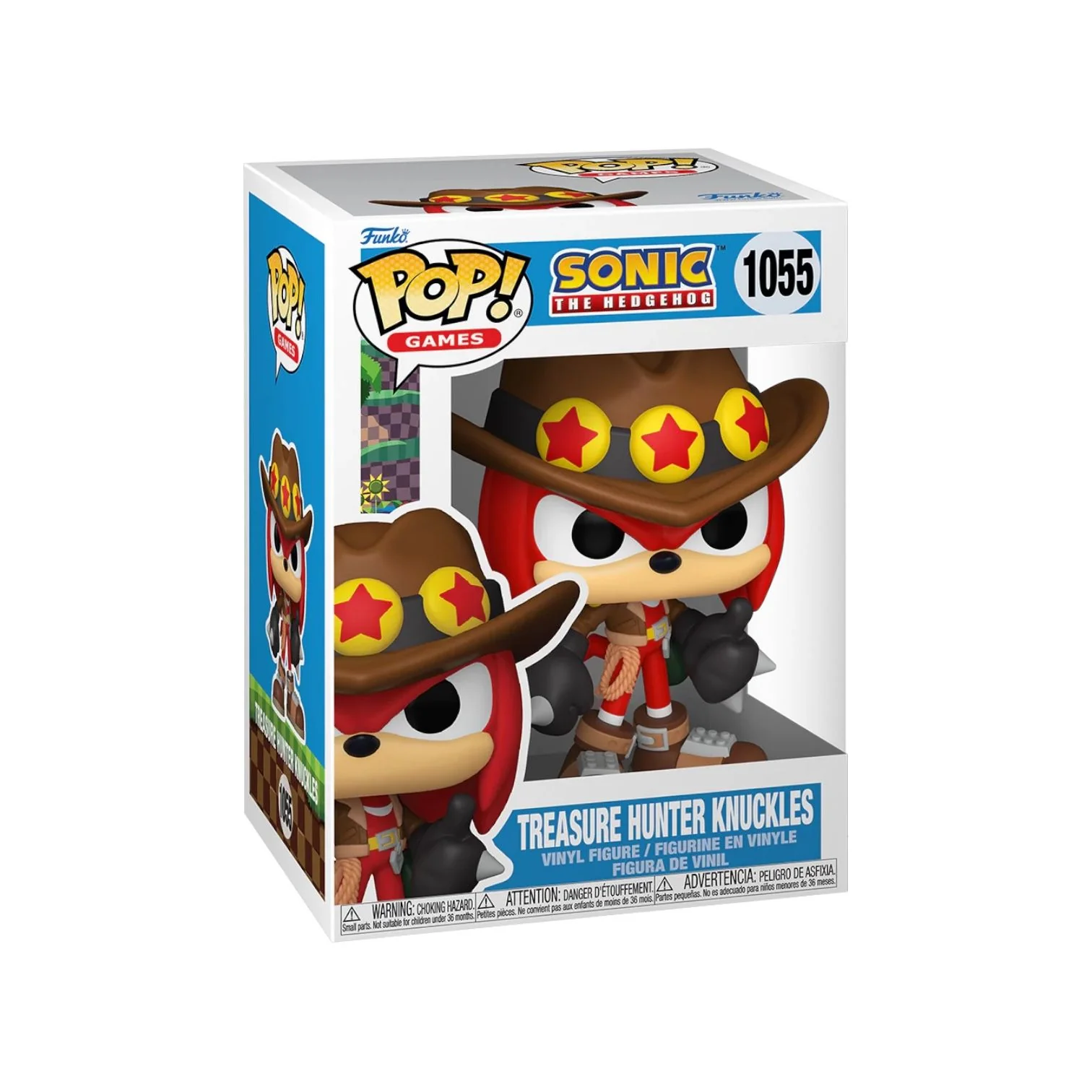 Treasure Hunter Knuckles #1055 Funko Pop! - Sonic the Hedgehog