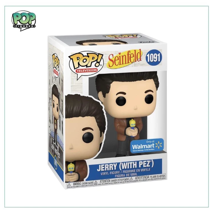 Jerry (with Pez) #1091 Funko Pop! Seinfeld, Walmart Exclusive